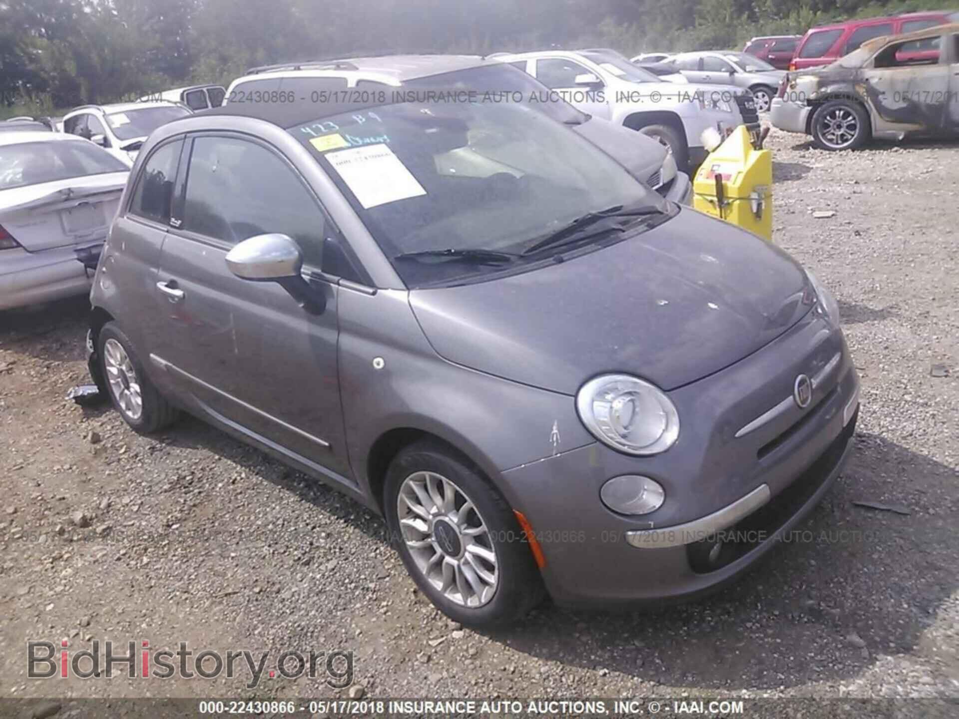 Фотография 3C3CFFERXCT109406 - Fiat 500 2012