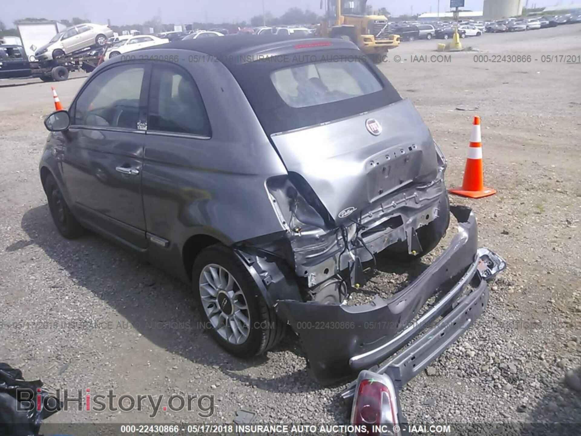 2012 Fiat 500 - VIN: 3C3CFFERXCT109406 - Фото 3