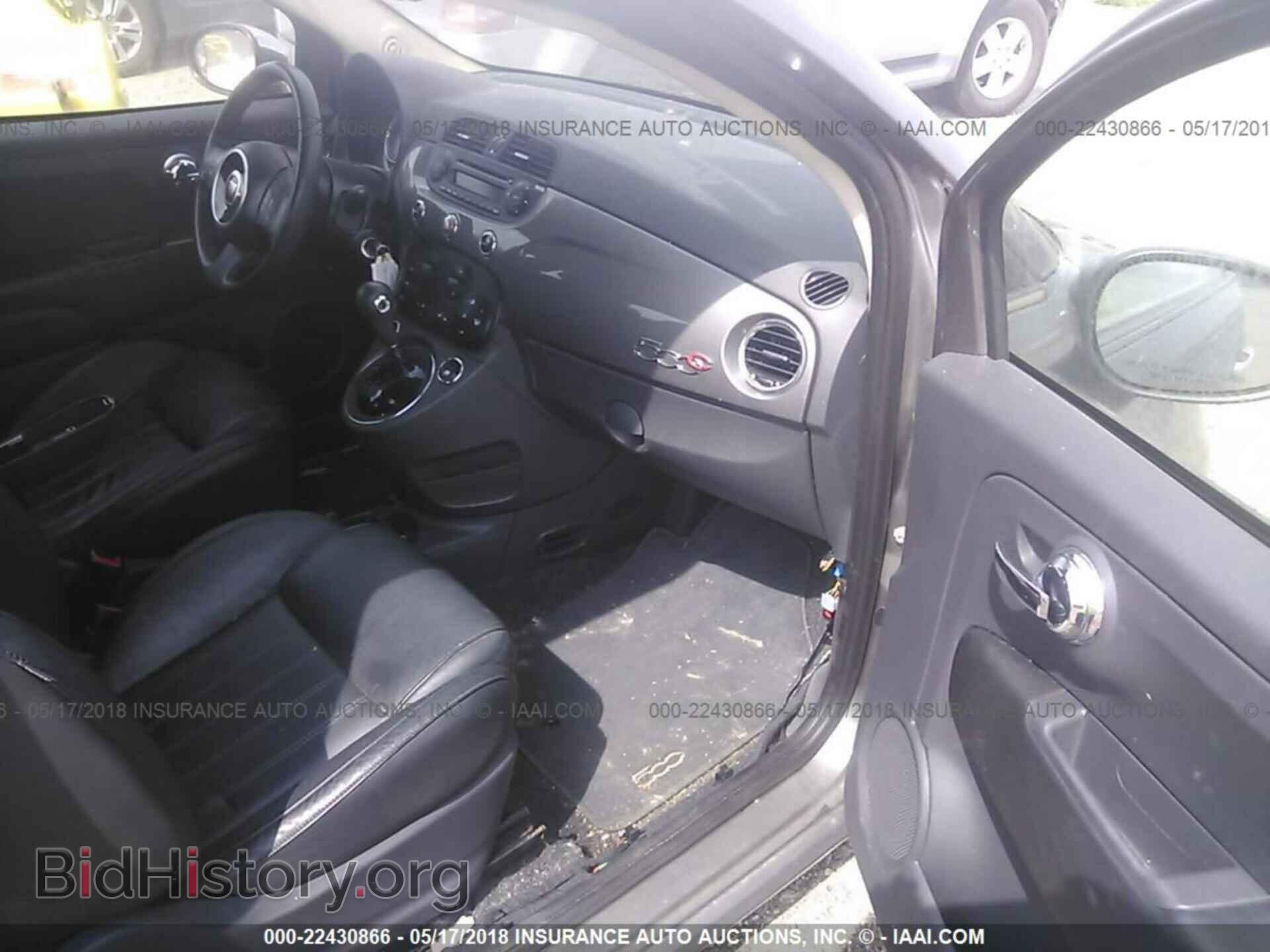 2012 Fiat 500 - VIN: 3C3CFFERXCT109406 - Фото 5