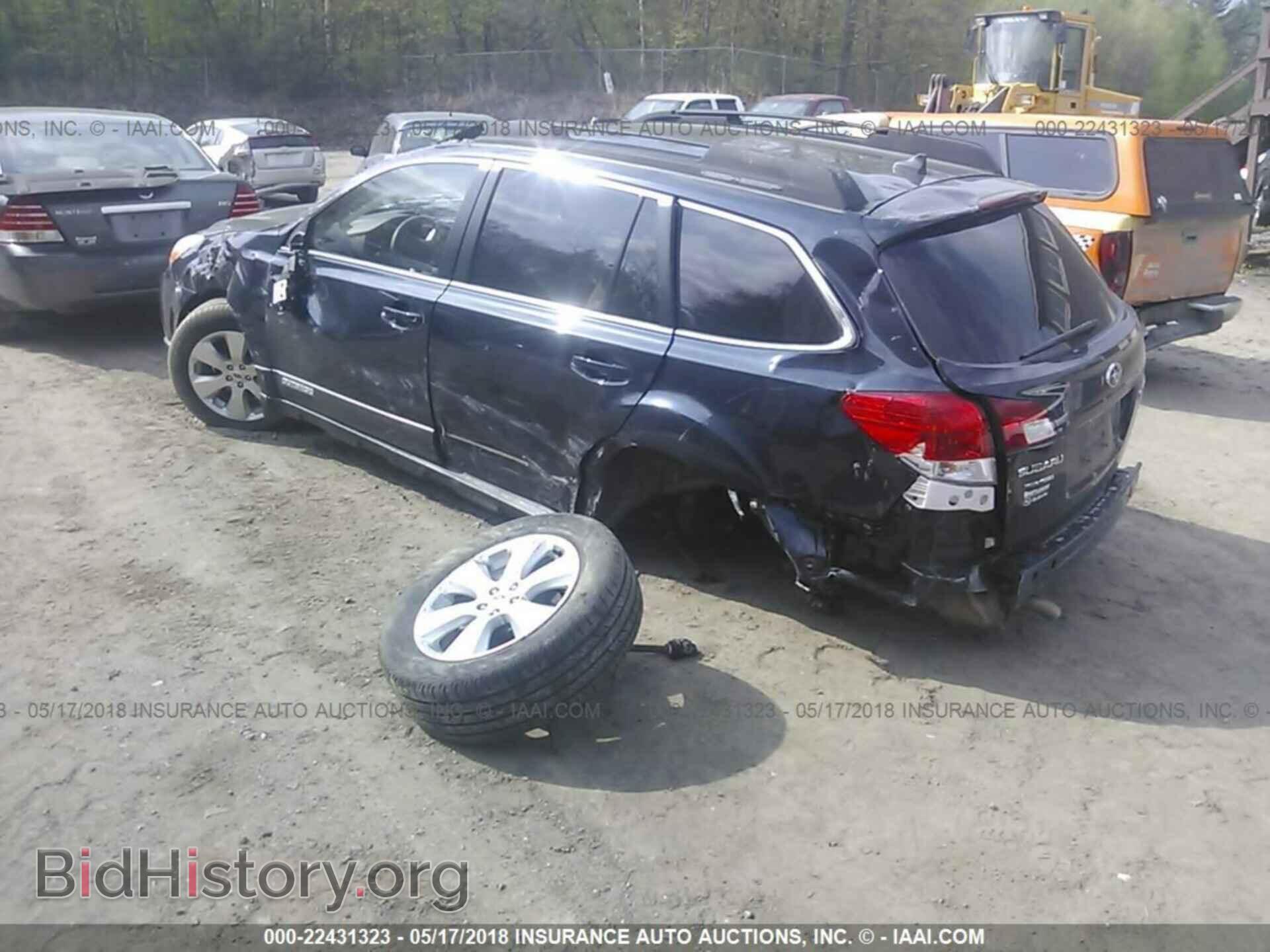 2012 Subaru Outback - VIN: 4S4BRBKC3C3221267 - Фото 3