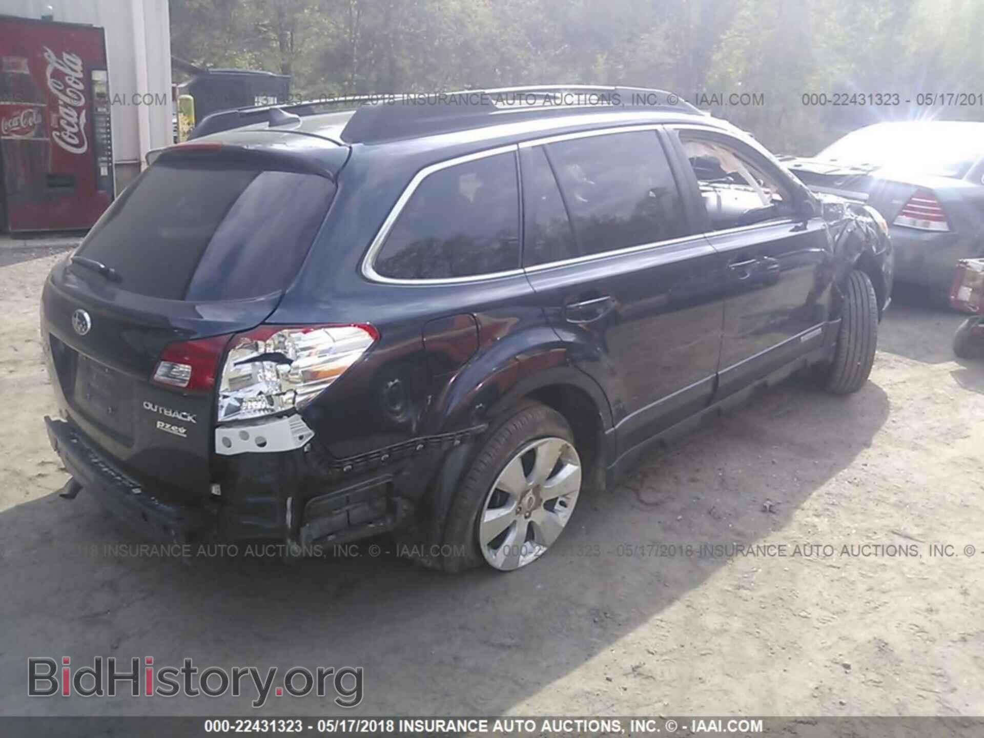 2012 Subaru Outback - VIN: 4S4BRBKC3C3221267 - Фото 4