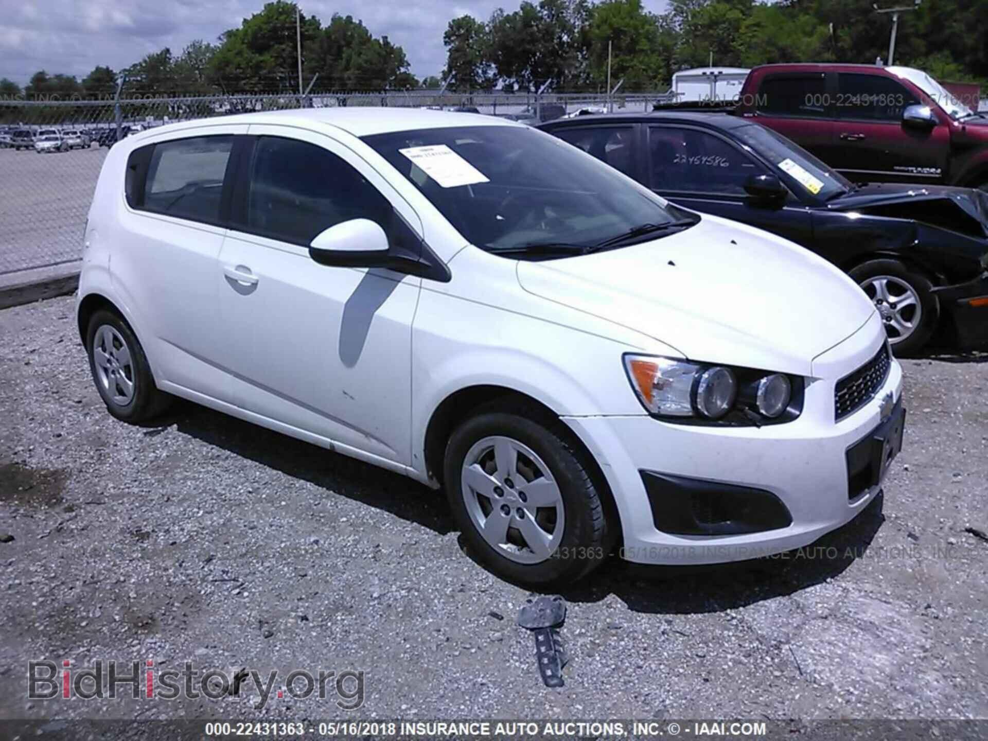 Photo 1G1JB6SH4E4107419 - Chevrolet Sonic 2014