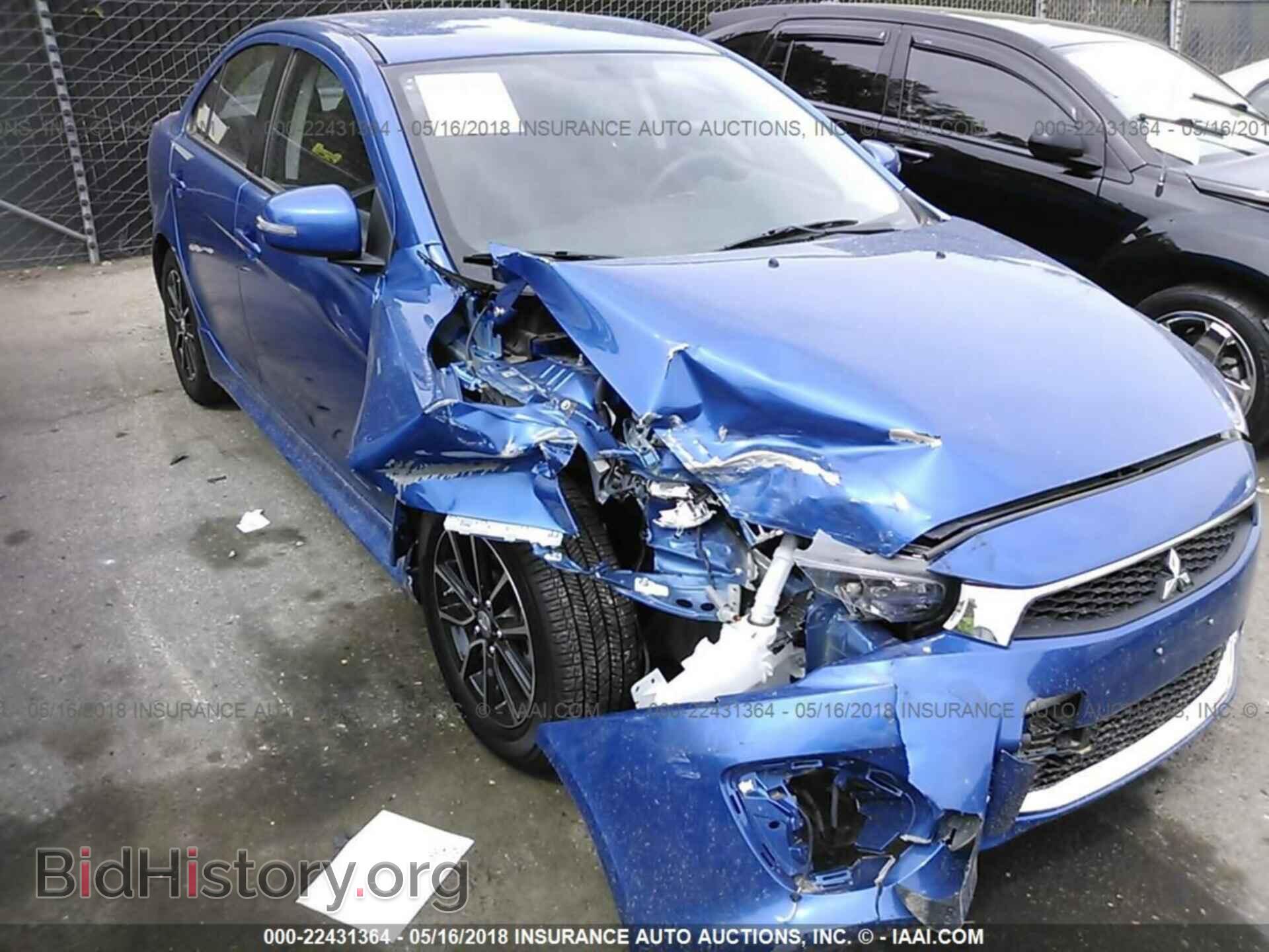 Фотография JA32V2FW8HU003877 - Mitsubishi Lancer 2017