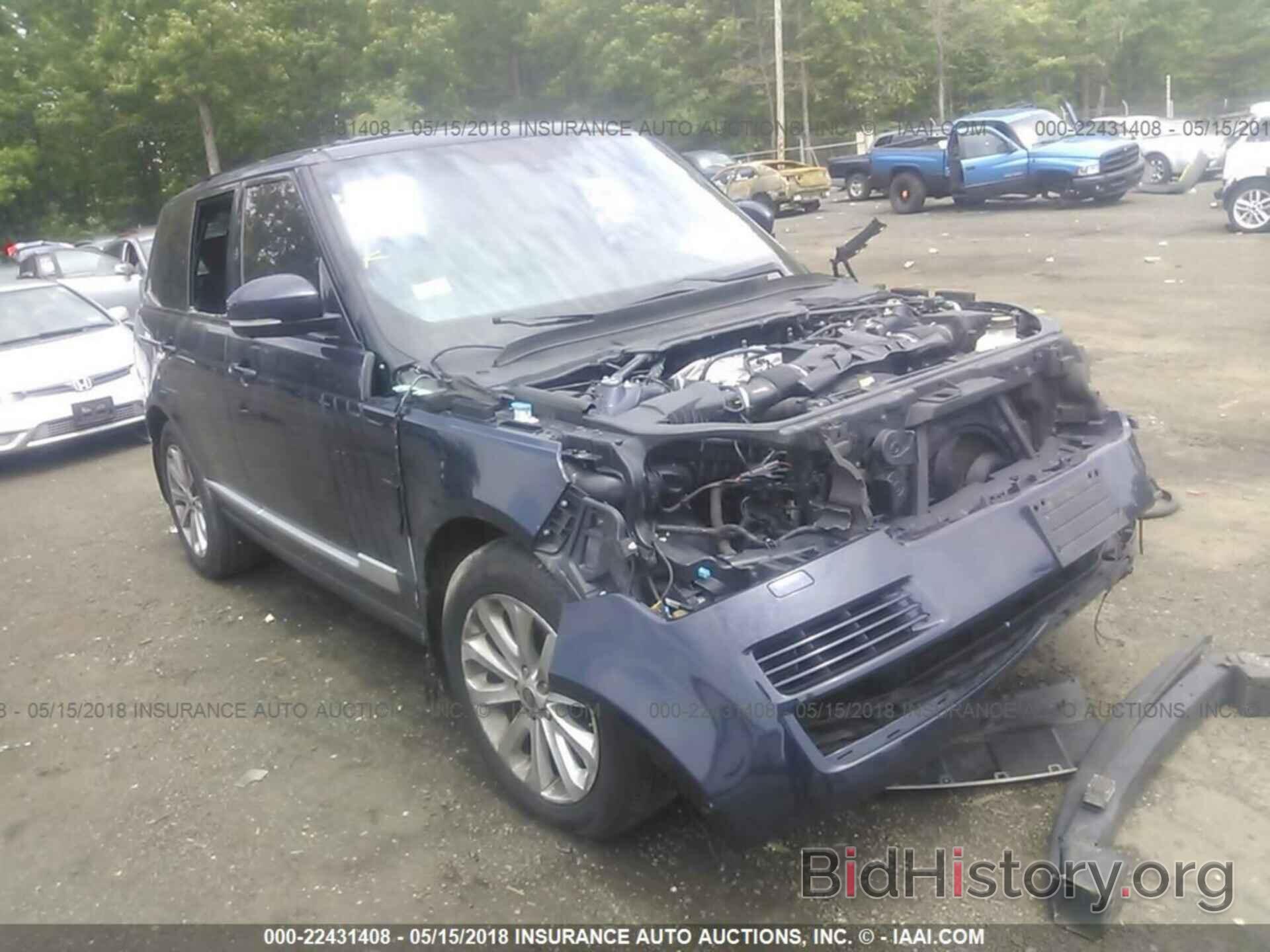 Photo SALGS2VF7EA131292 - Land rover Range rover 2014