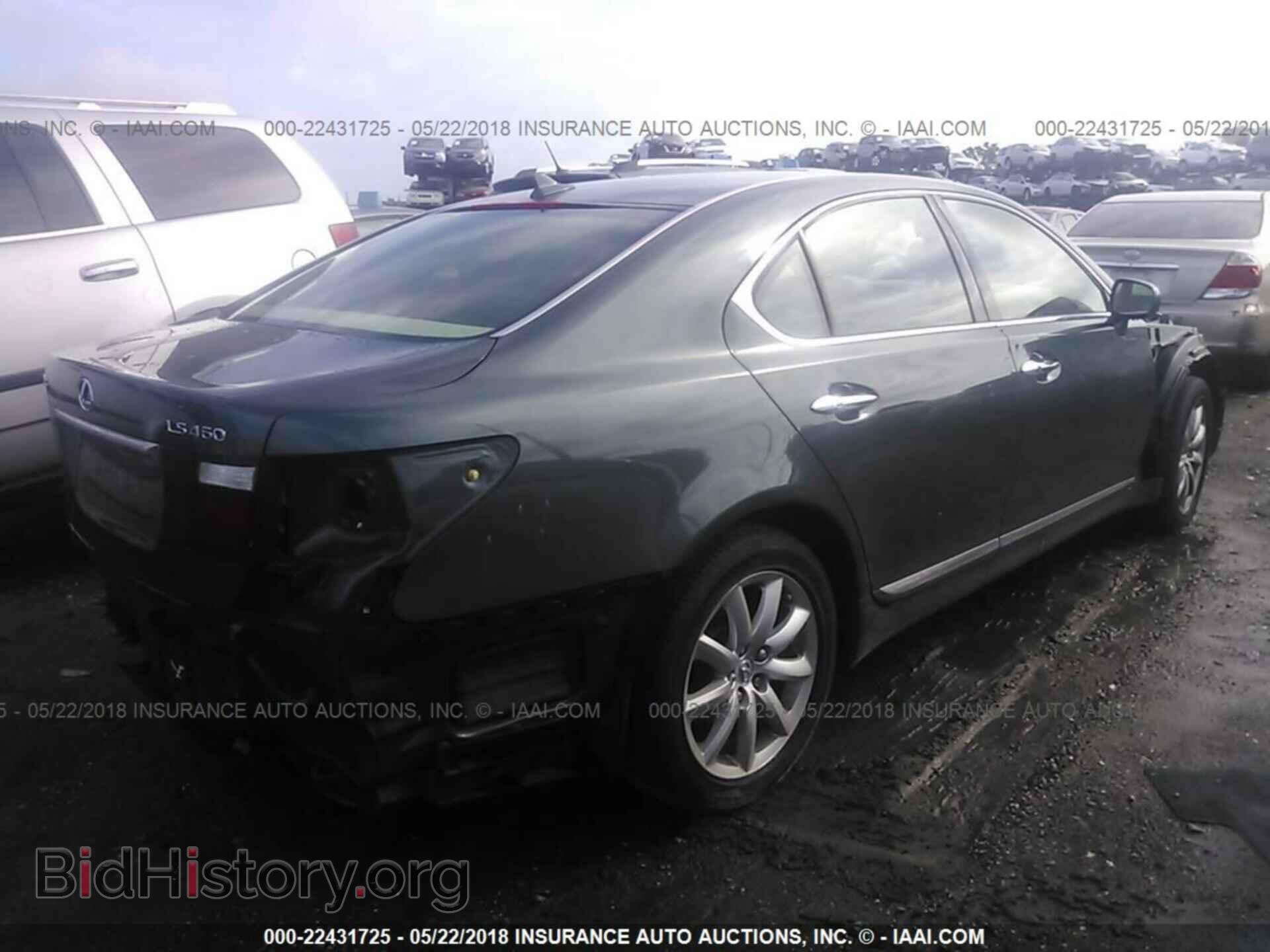 2007 LEXUS LS - VIN: JTHBL46F275026064 - Фото 4