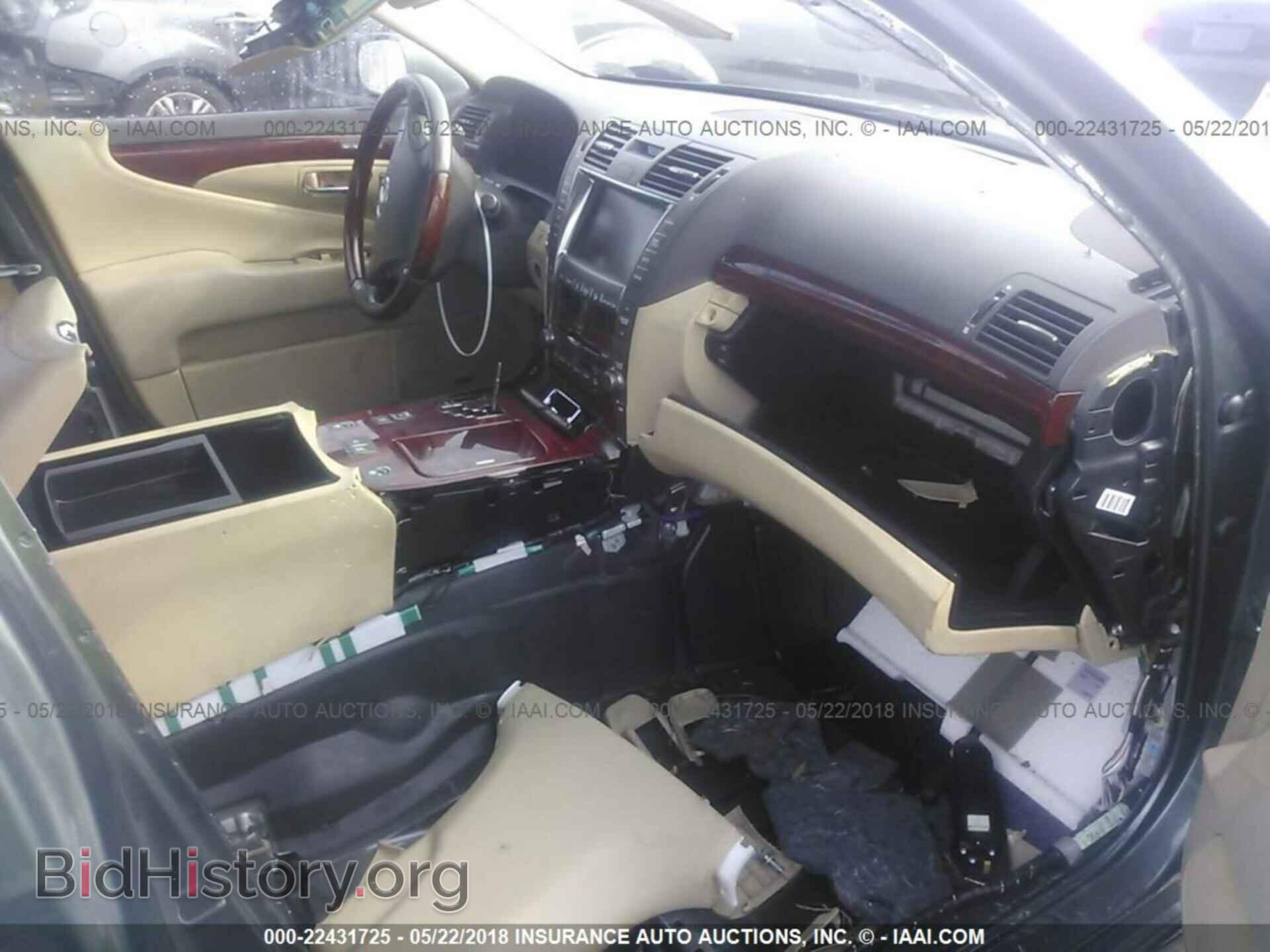 2007 LEXUS LS - VIN: JTHBL46F275026064 - Фото 5
