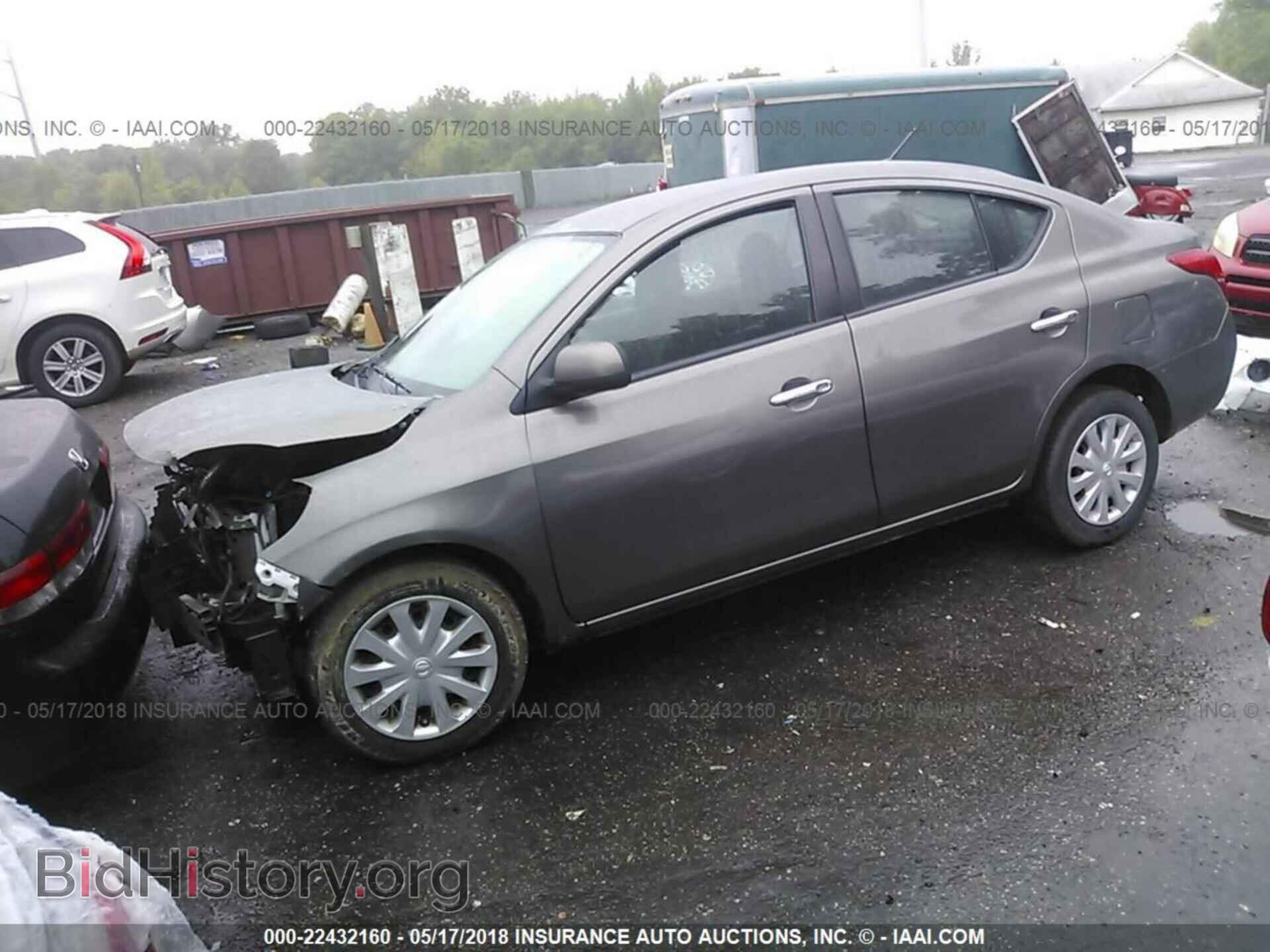 2012 Nissan Versa - VIN: 3N1CN7AP7CL921855 - Фото 2