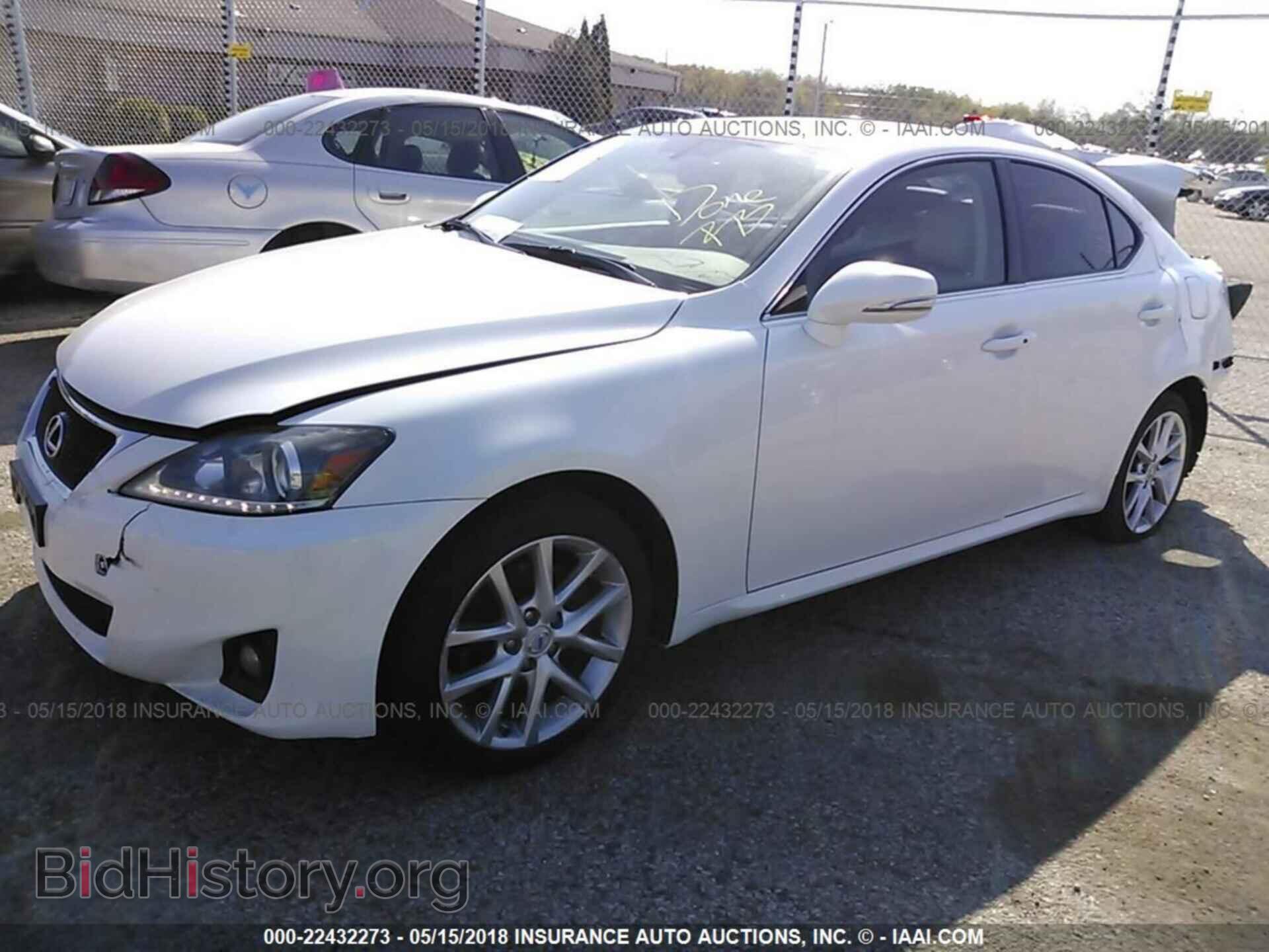 2011 Lexus Is - VIN: JTHCF5C21B5047273 - Фото 2