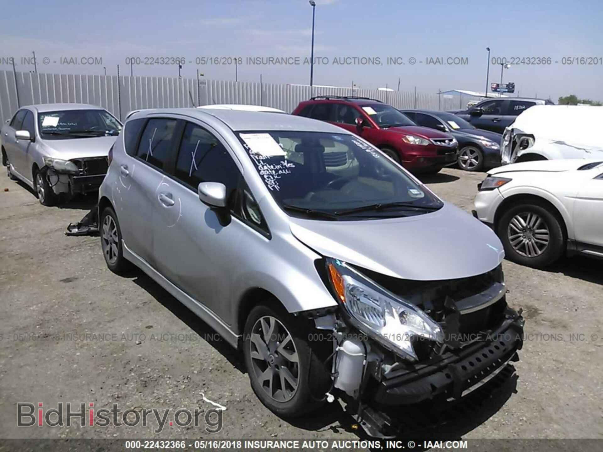 Фотография 3N1CE2CP8GL409110 - Nissan Versa note 2016