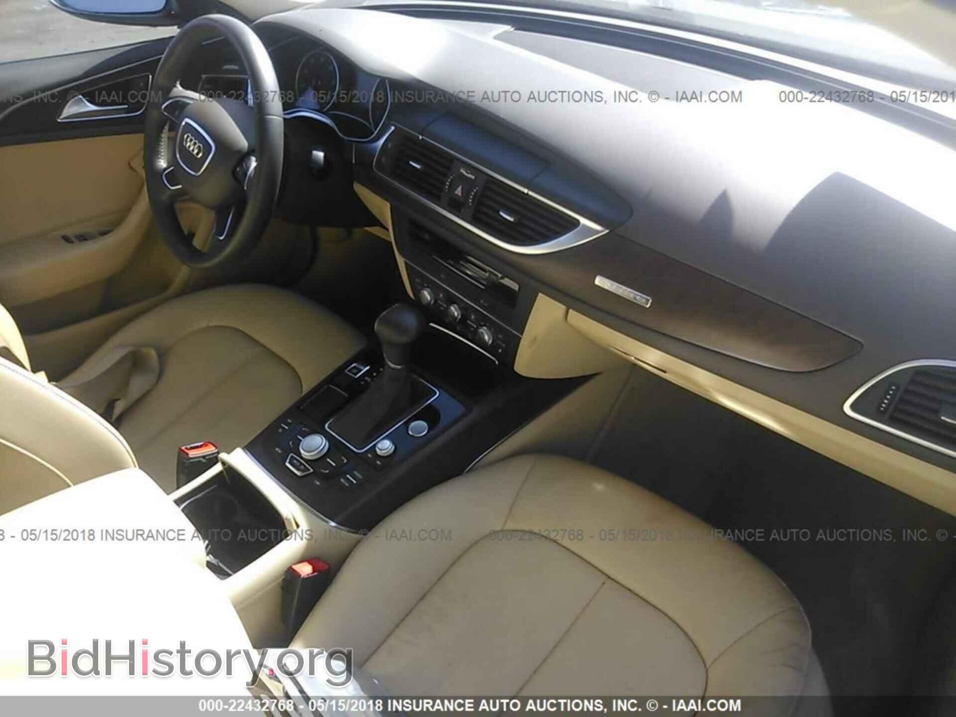 2014 Audi A6 - VIN: WAUGFAFC2EN078615 - Фото 5