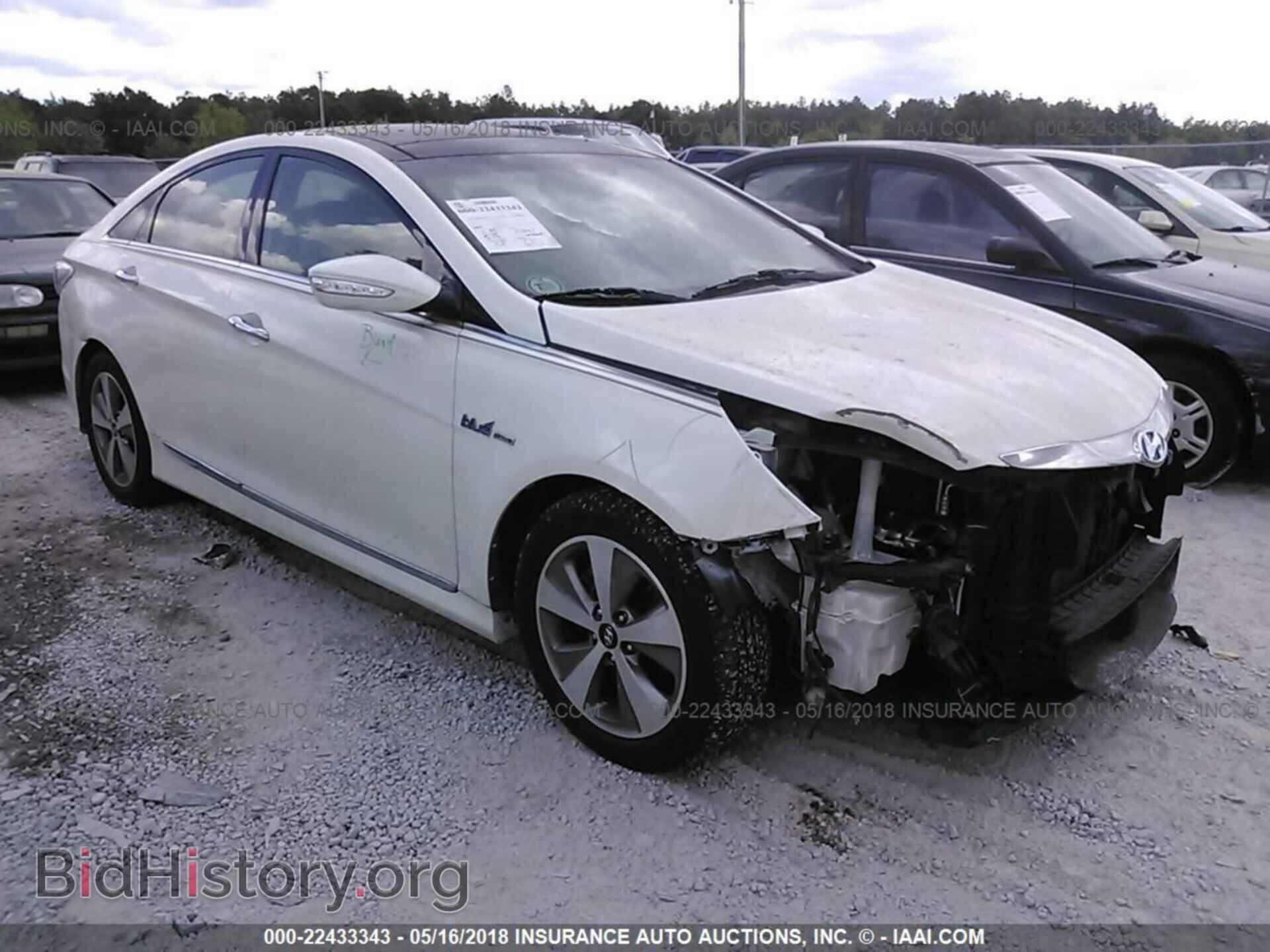 Фотография KMHEC4A44CA028416 - Hyundai Sonata 2012