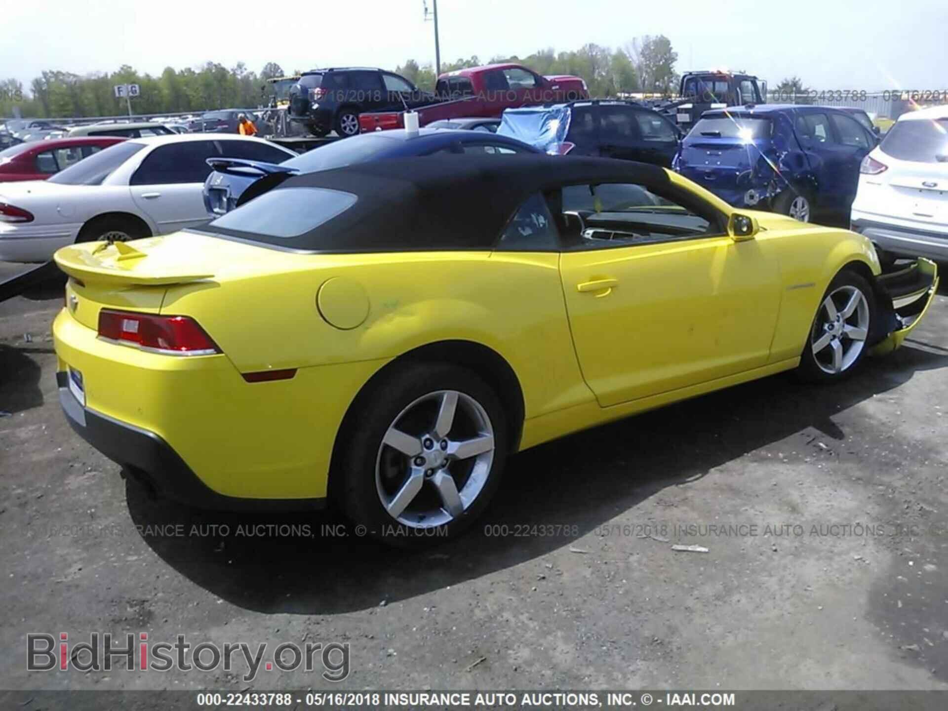 2015 Chevrolet Camaro - VIN: 2G1FD3D36F9218469 - Фото 4