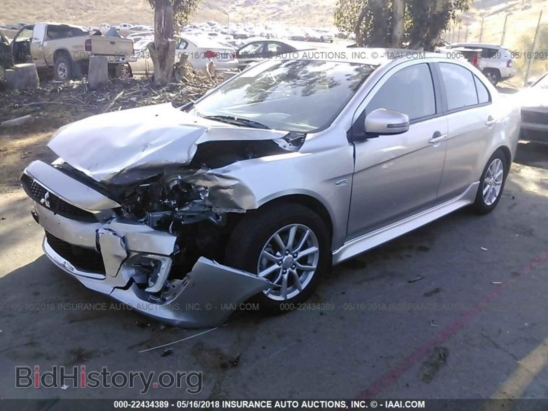 2016 Mitsubishi Lancer - VIN: JA32U2FU0GU006143 - Фото 2