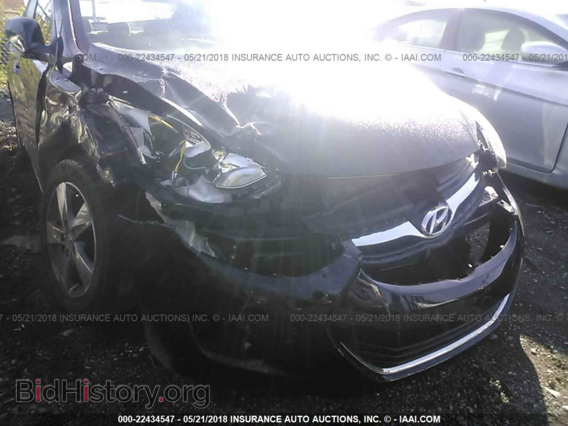 2012 Hyundai Elantra - VIN: KMHDH4AE9CU183354 - Фото 6