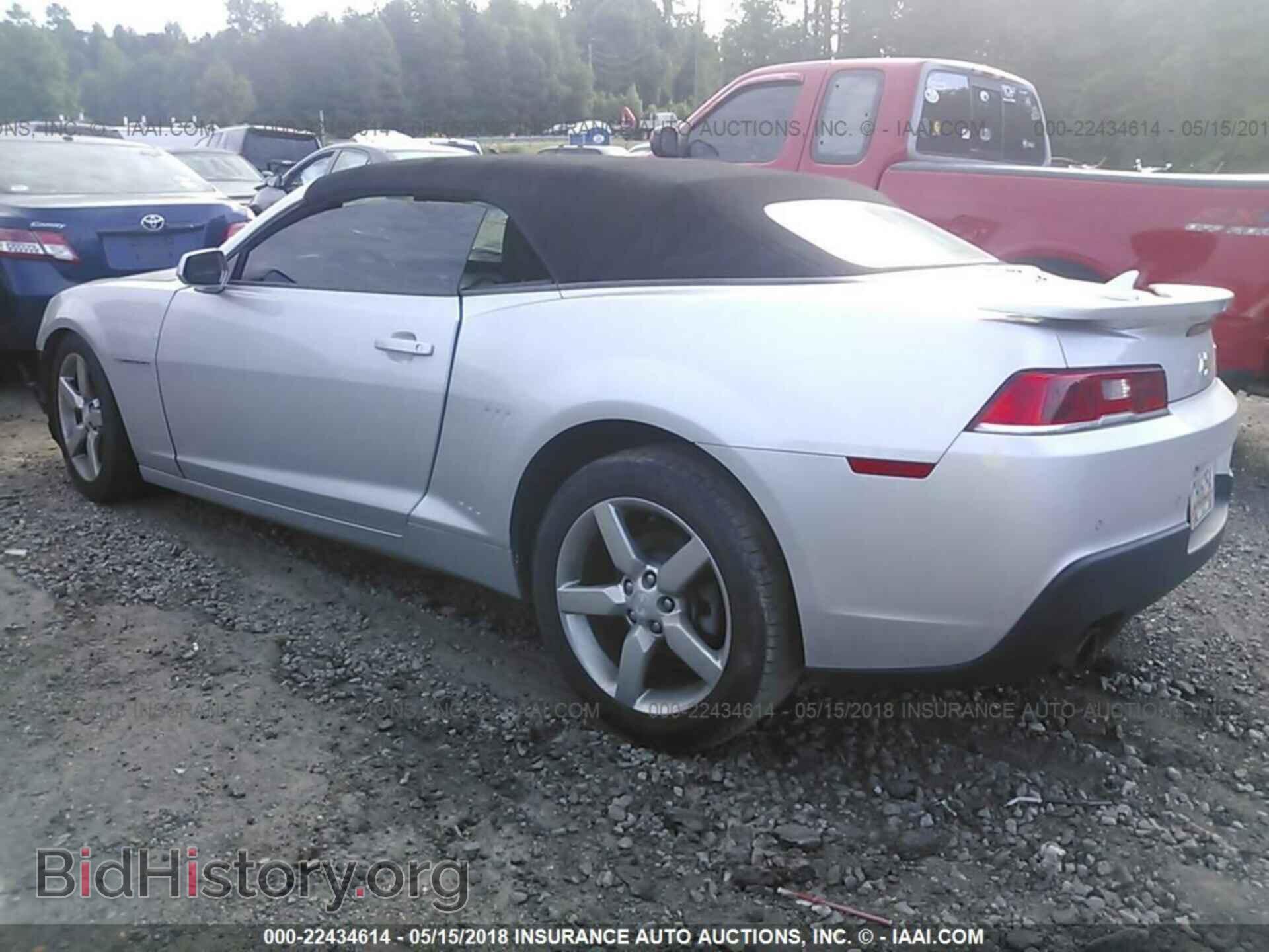 2014 Chevrolet Camaro - VIN: 2G1FB3D30E9155065 - Фото 3