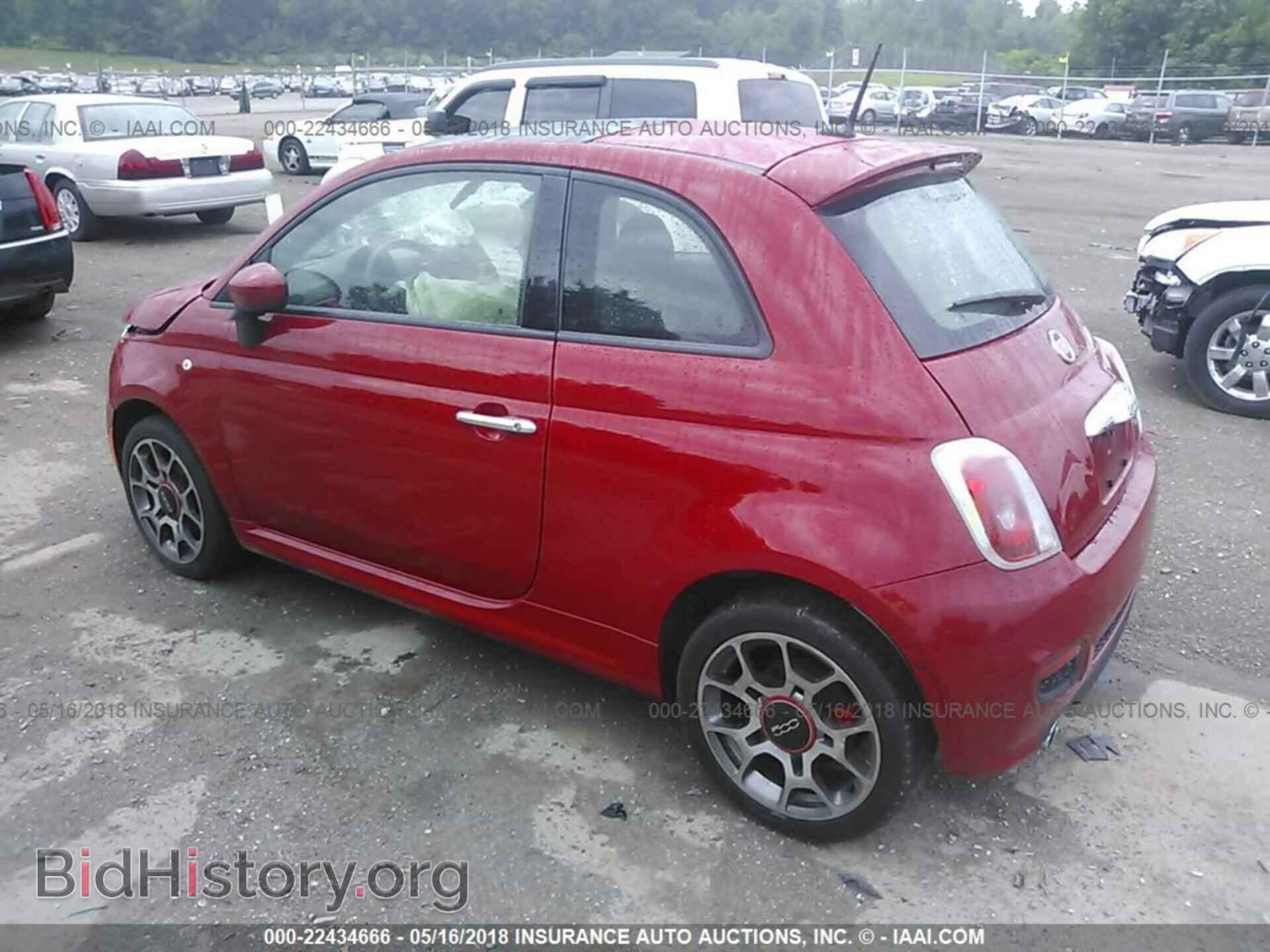 2015 Fiat 500 - VIN: 3C3CFFBR2FT550360 - Photo 3