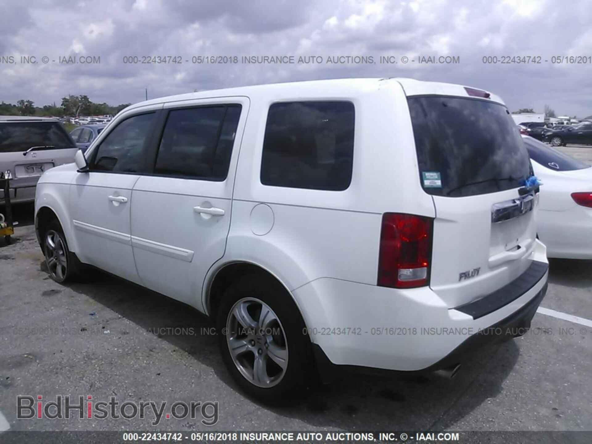 2013 Honda Pilot - VIN: 5FNYF3H45DB040852 - Фото 3