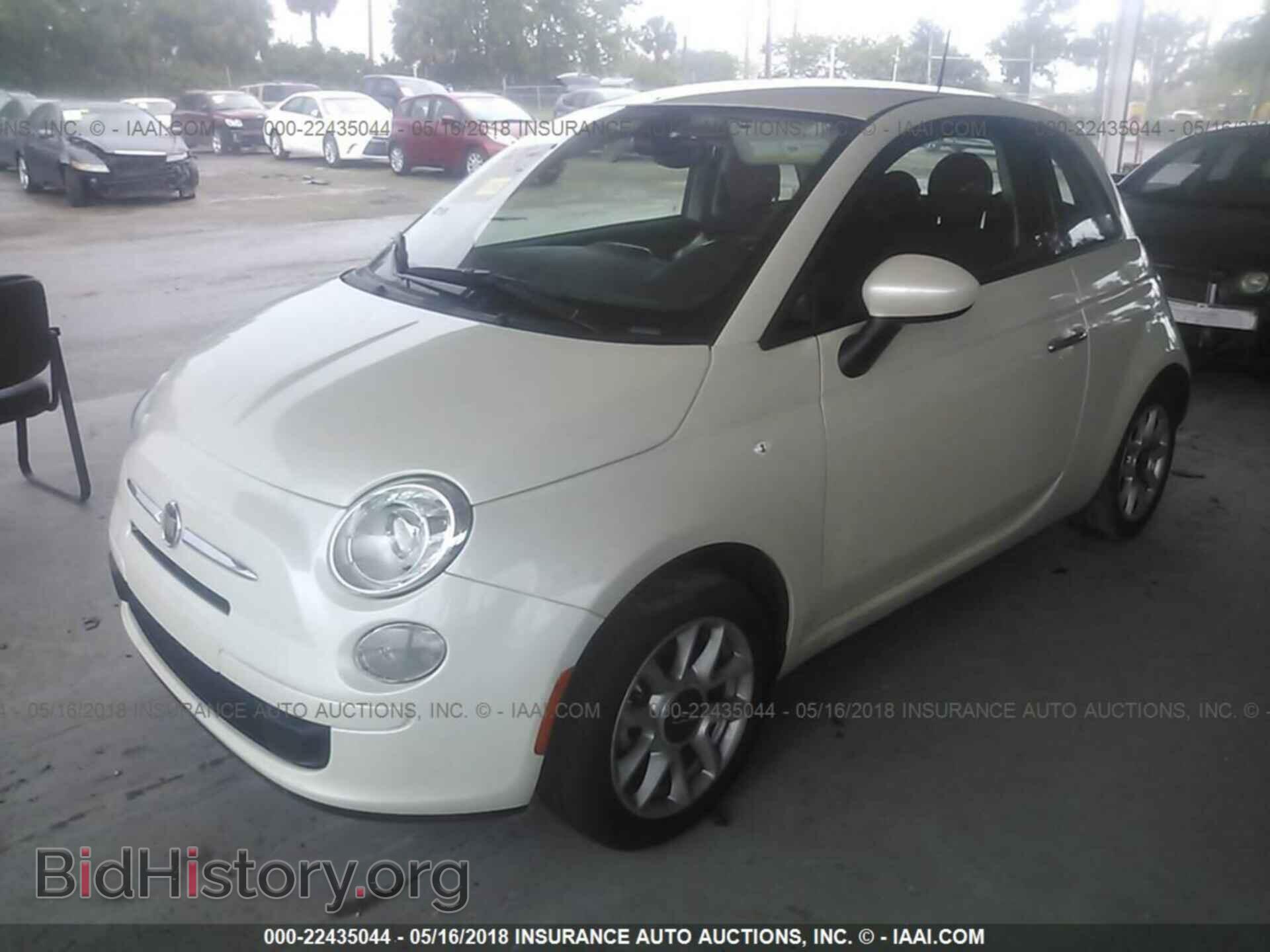 2017 Fiat 500 - VIN: 3C3CFFKR5HT561338 - Фото 2