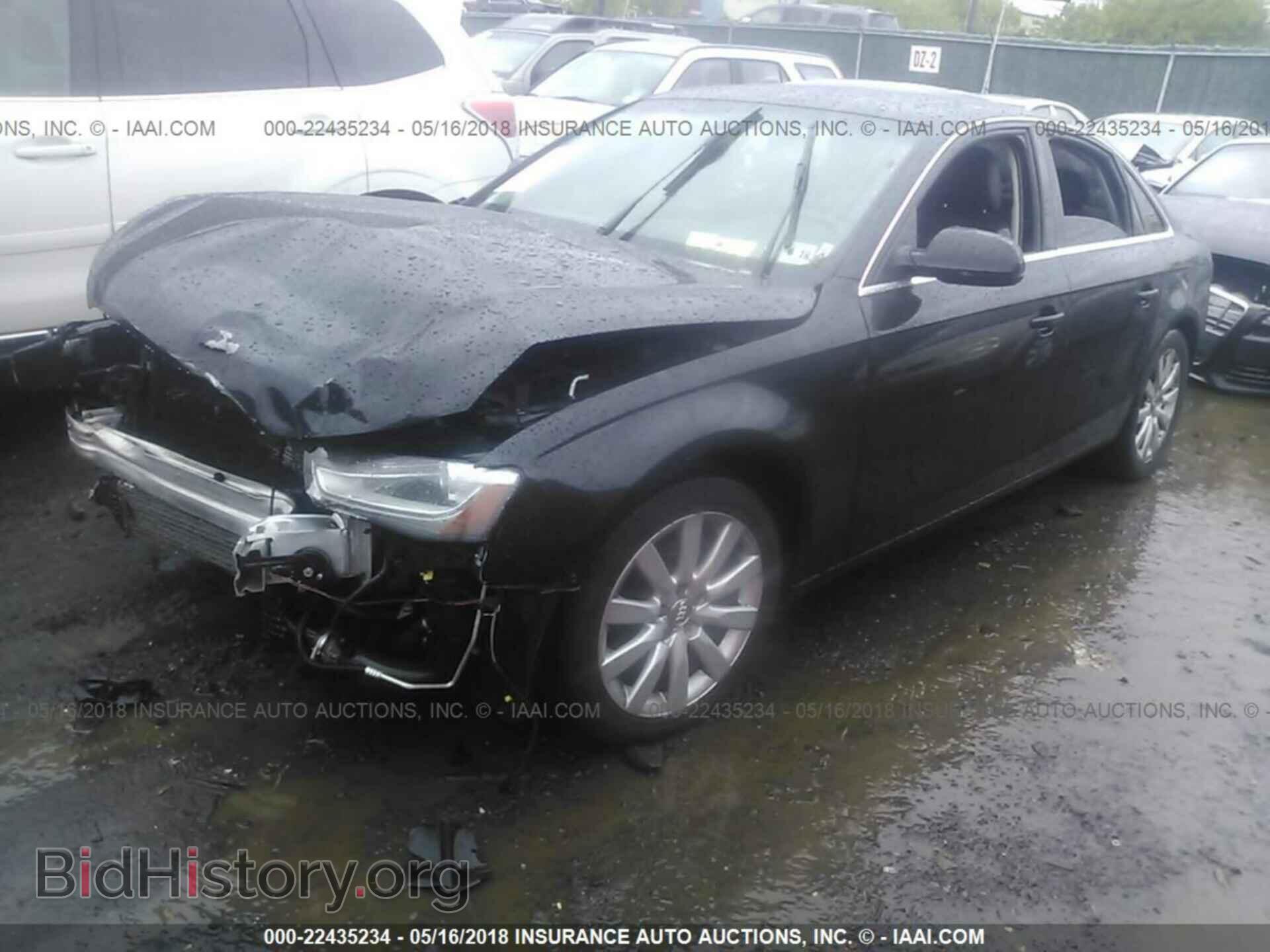 2013 Audi A4 - VIN: WAUBFAFL5DN044712 - Photo 2