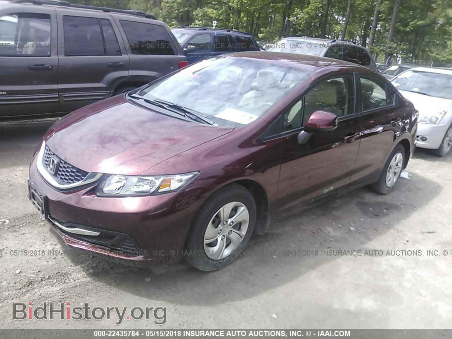 2013 Honda Civic - VIN: 19XFB2F58DE289466 - Фото 2