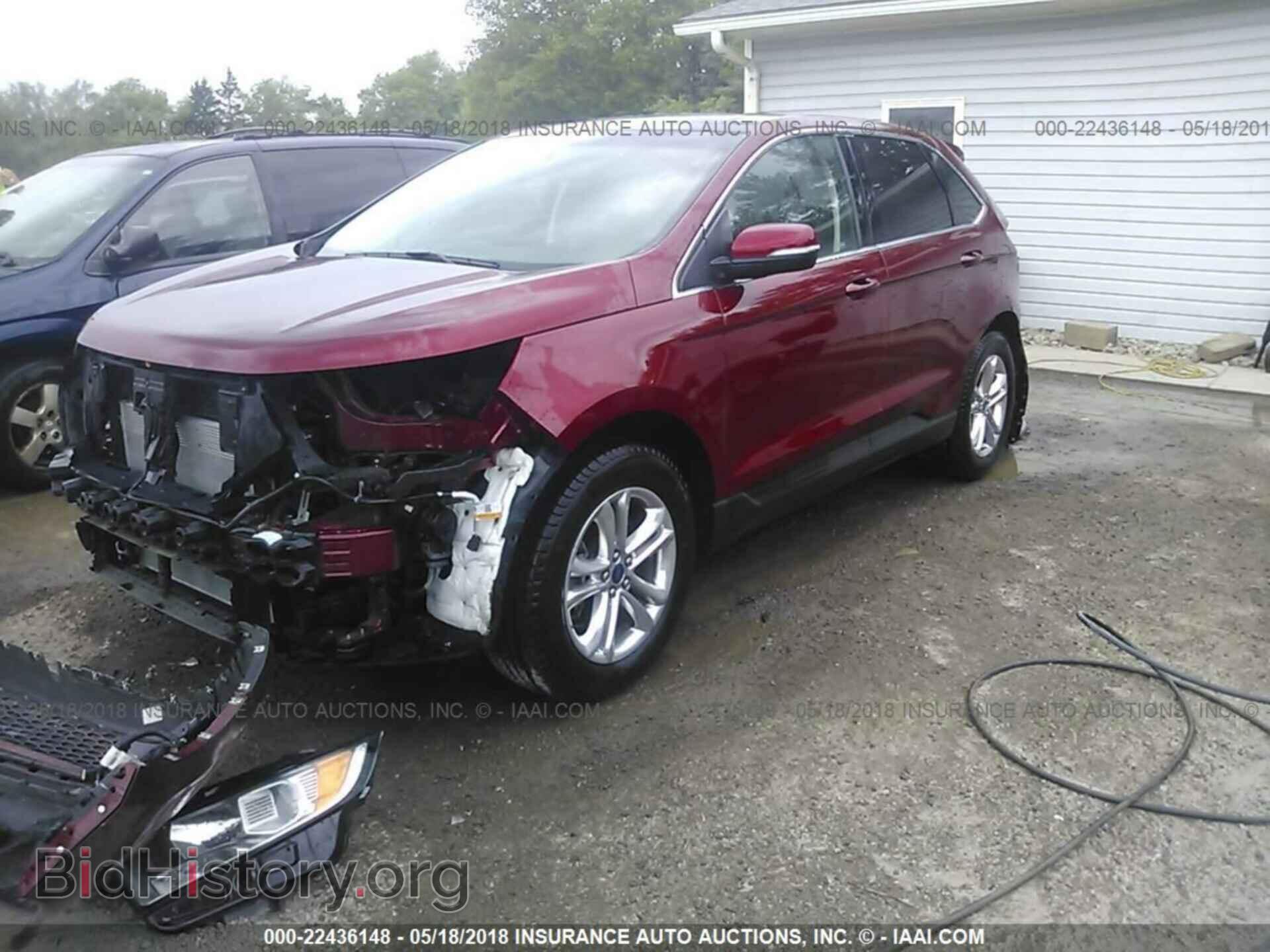 2017 Ford Edge - VIN: 2FMPK4J88HBB55468 - Фото 2