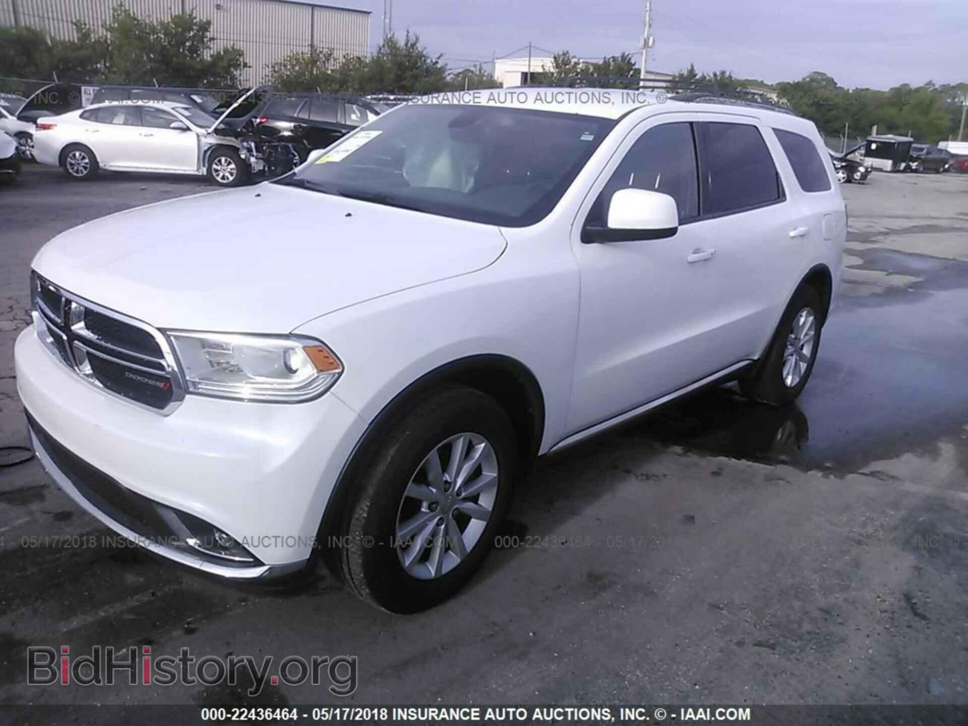 2015 Dodge Durango - VIN: 1C4RDHAGXFC873686 - Фото 2