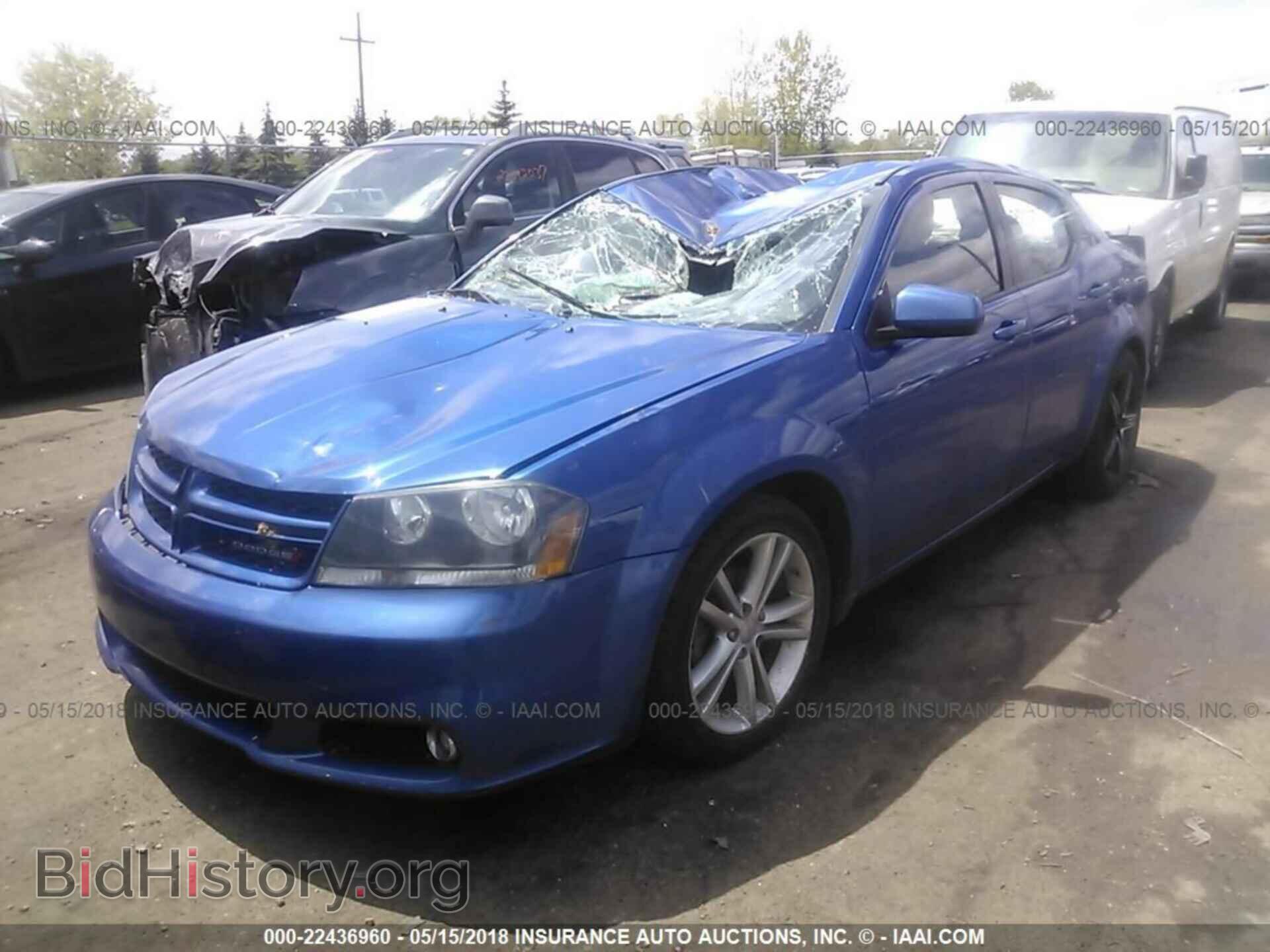 2013 Dodge Avenger - VIN: 1C3CDZCB0DN576851 - Фото 2