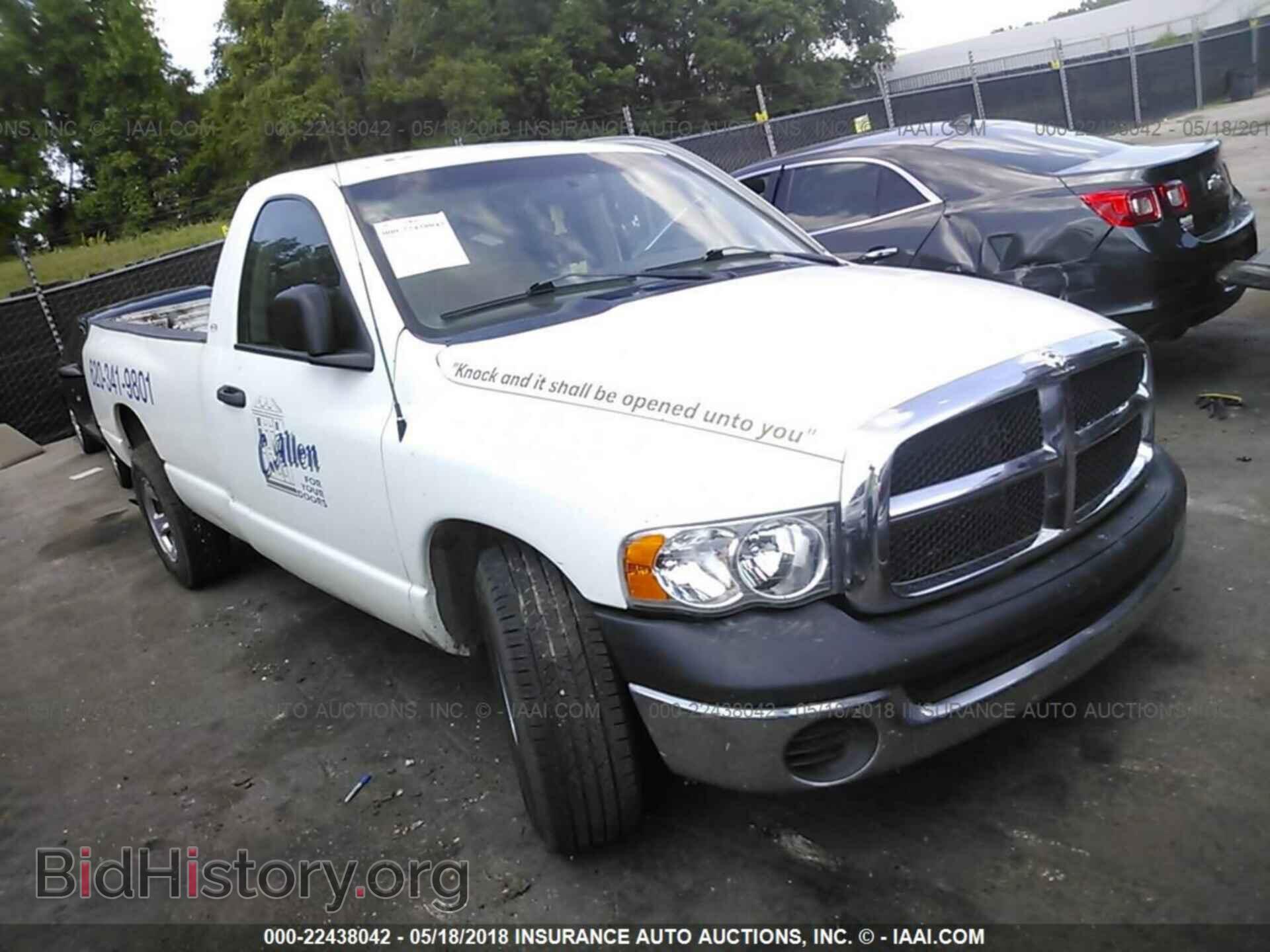 Фотография 1D7HA16KX4J162710 - DODGE RAM 1500 2004