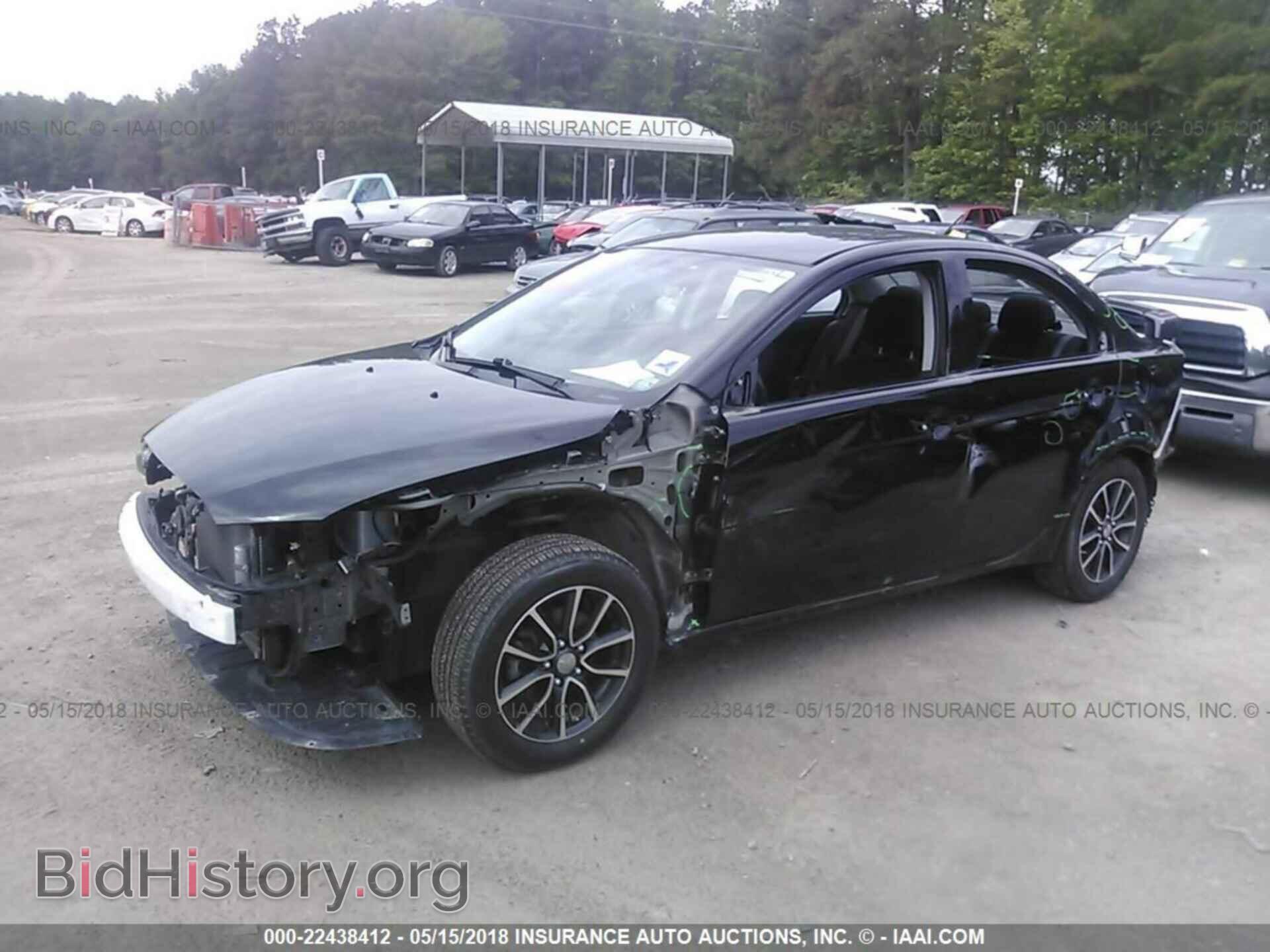 2016 Mitsubishi Lancer - VIN: JA32V2FW8GU003392 - Фото 2