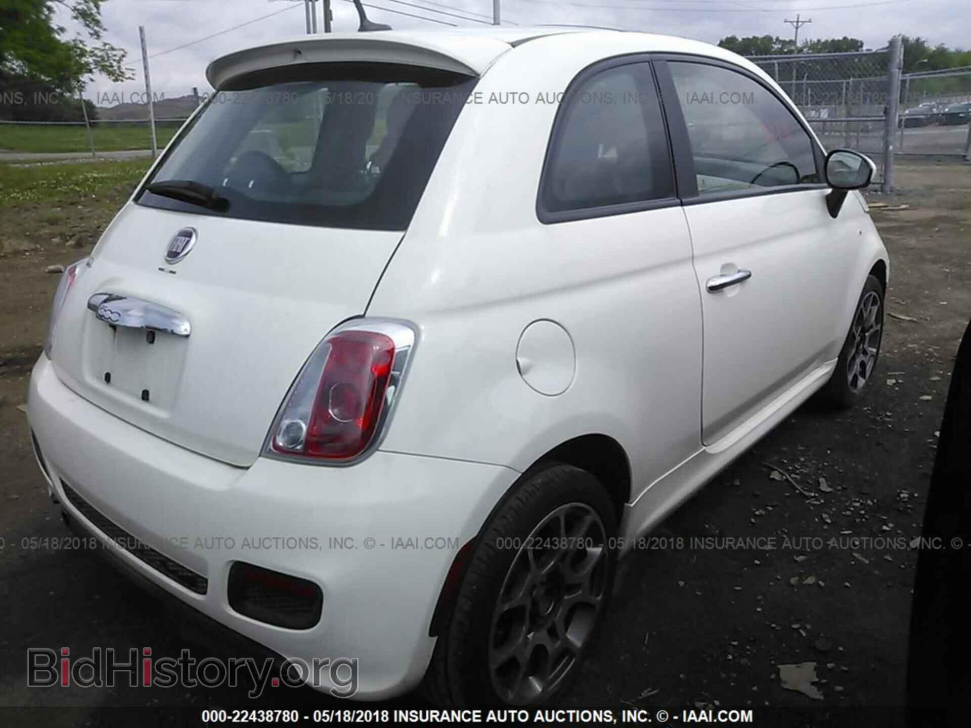 2012 Fiat 500 - VIN: 3C3CFFBR0CT200477 - Фото 4