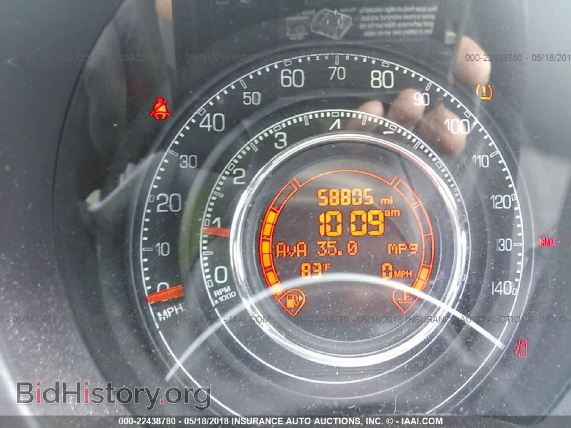 2012 Fiat 500 - VIN: 3C3CFFBR0CT200477 - Фото 7
