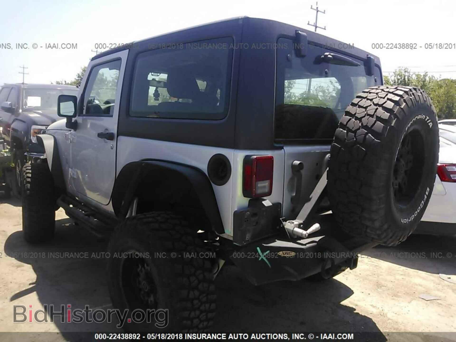 2012 Jeep Wrangler - VIN: 1C4AJWAG8CL129624 - Фото 3