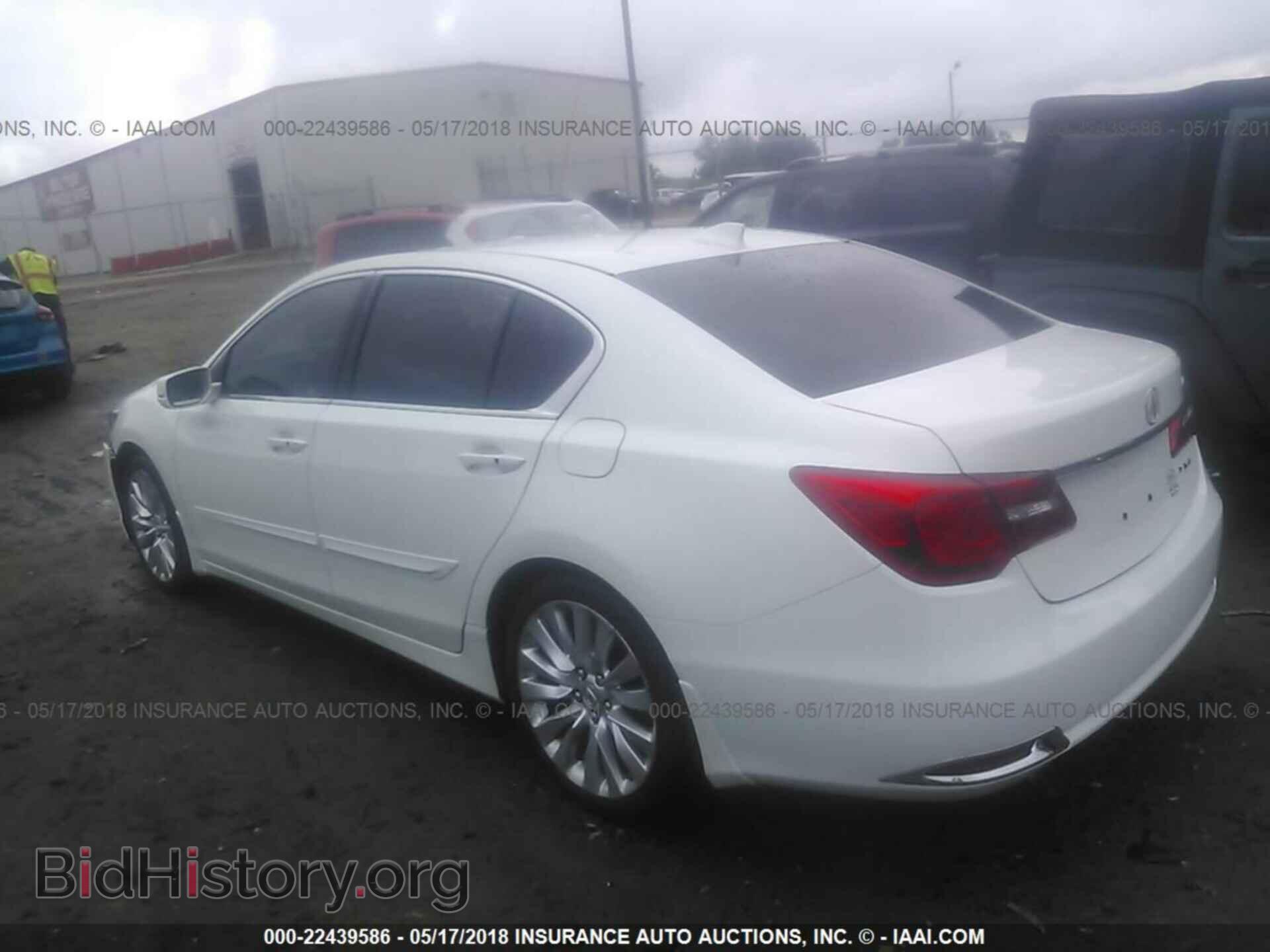 2014 Acura Rlx - VIN: JH4KC1F53EC007487 - Фото 3