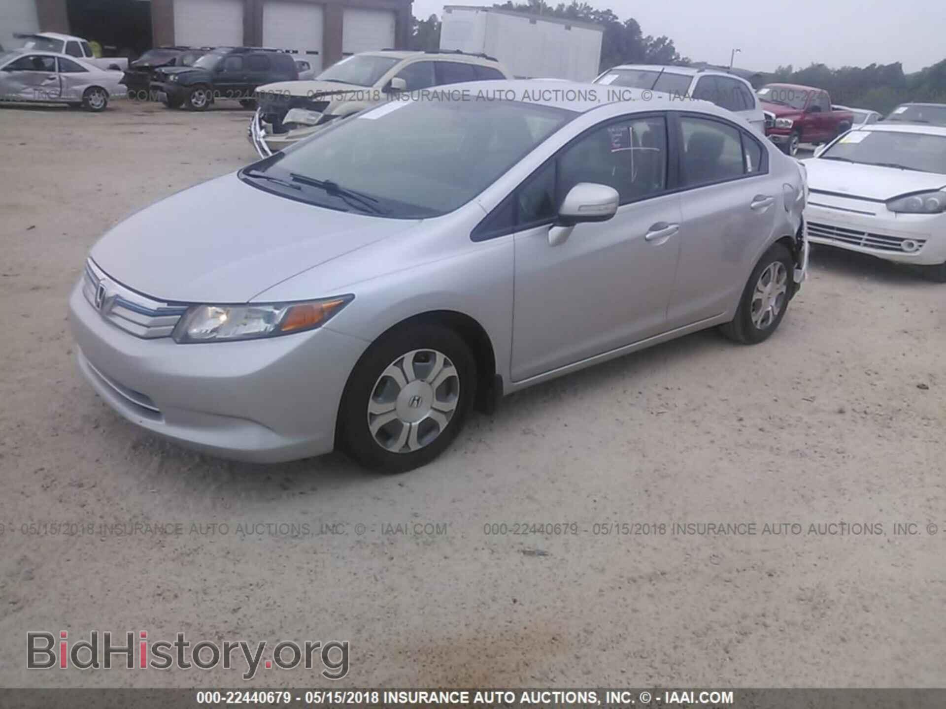 2012 Honda CIVIC (VIN JHMFB4F26CS002363) — фото 2 из 10