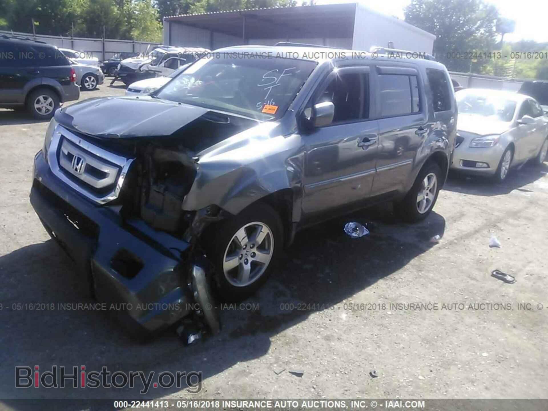 2011 Honda Pilot - VIN: 5FNYF3H49BB018169 - Фото 2