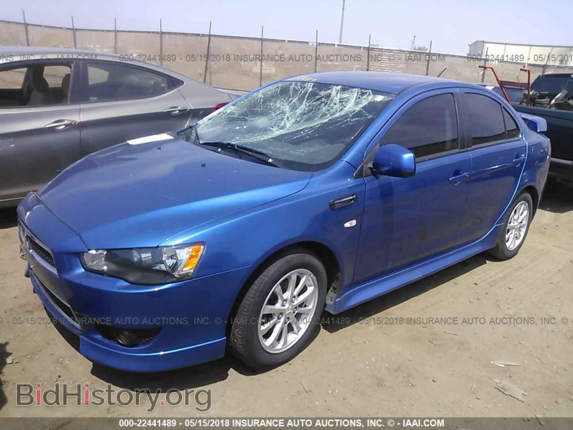 2012 Mitsubishi Lancer - VIN: JA32V2FW8CU031767 - Фото 2