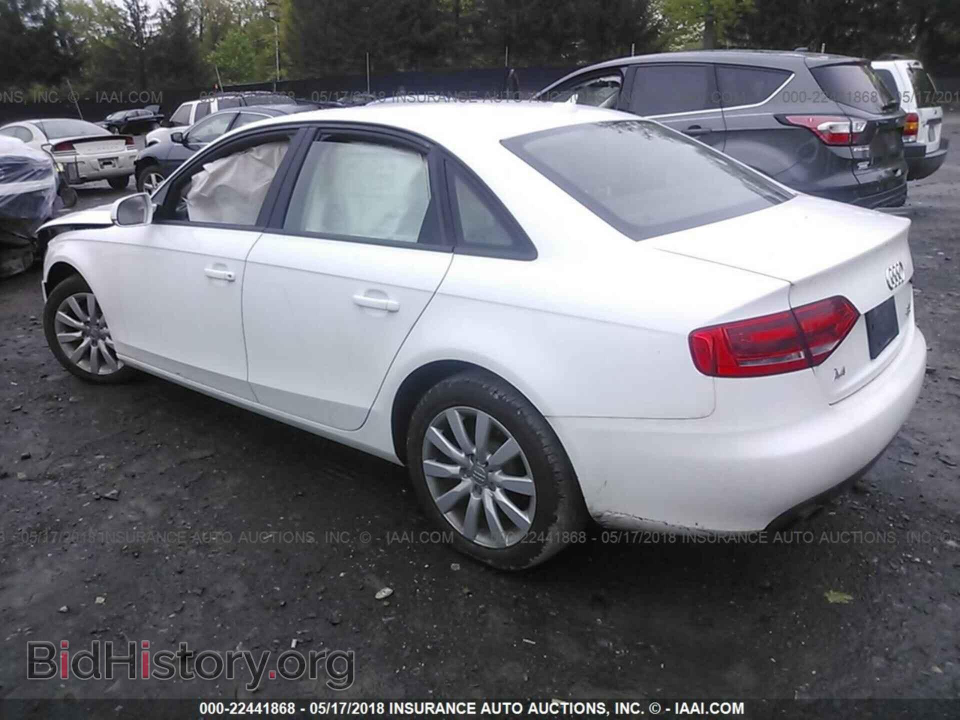 2012 Audi A4 - VIN: WAUDFAFL5CA116474 - Photo 3