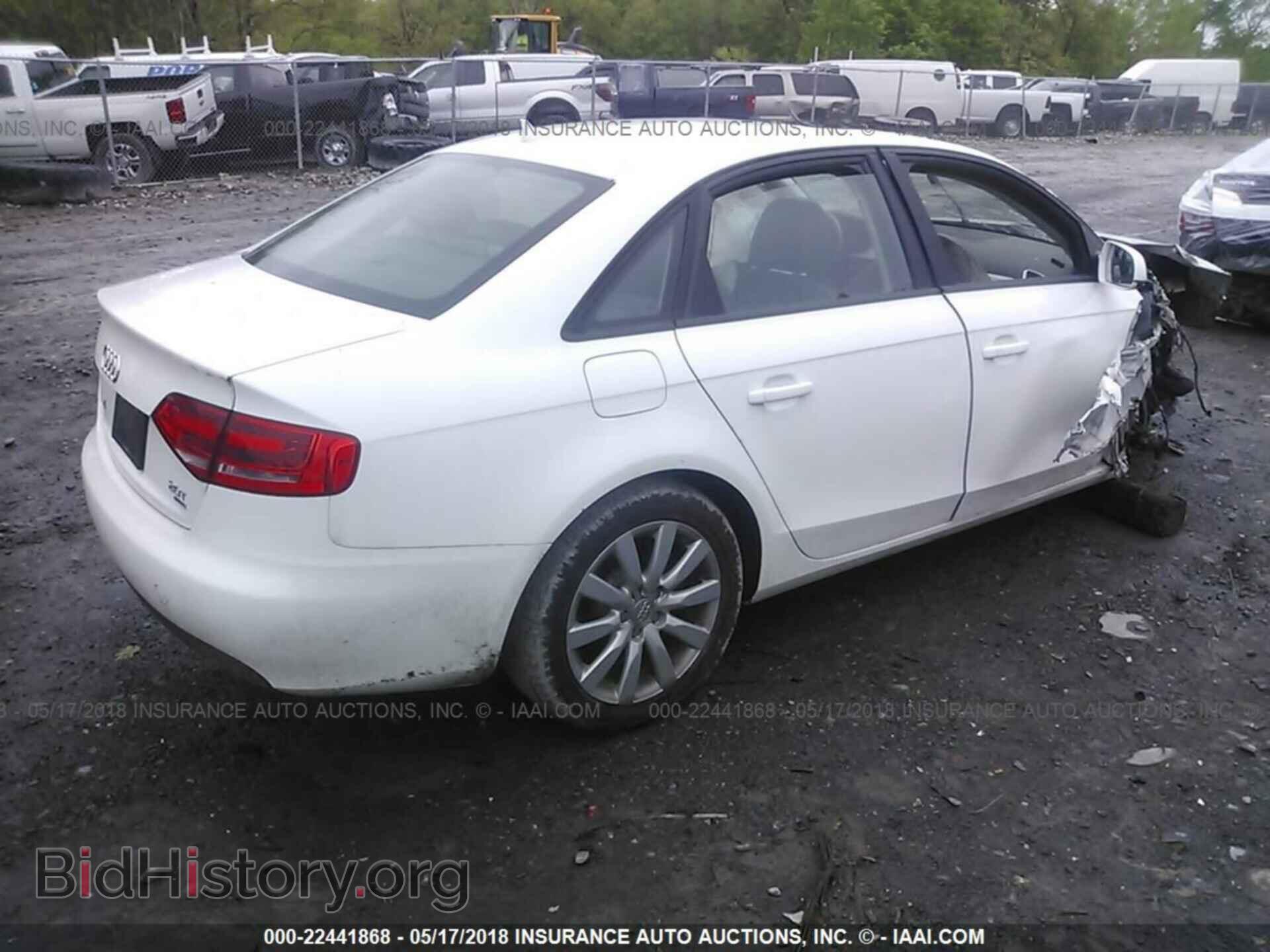 2012 Audi A4 - VIN: WAUDFAFL5CA116474 - Photo 4