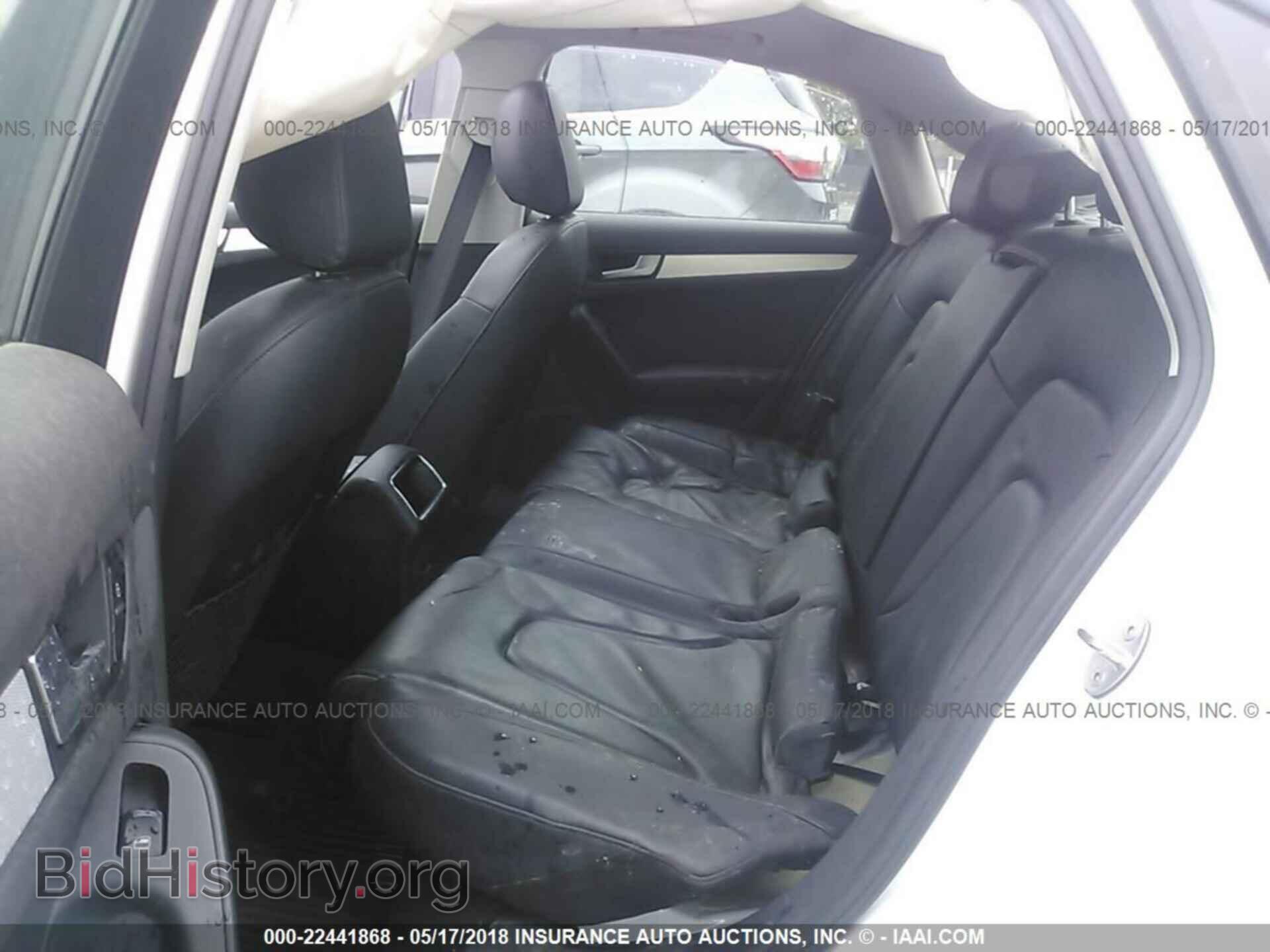 2012 Audi A4 - VIN: WAUDFAFL5CA116474 - Photo 8