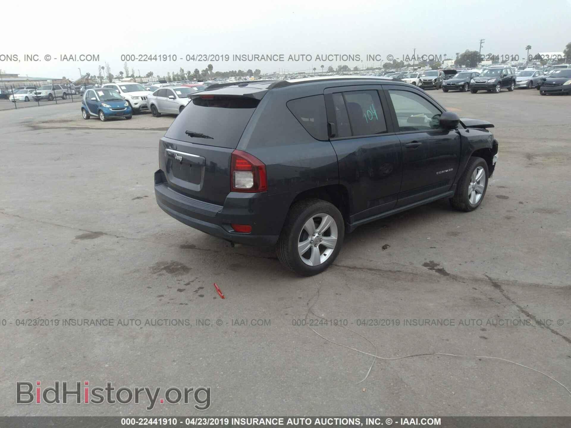 2014 JEEP COMPASS - VIN: 1C4NJCBAXED651744 - Фото 4