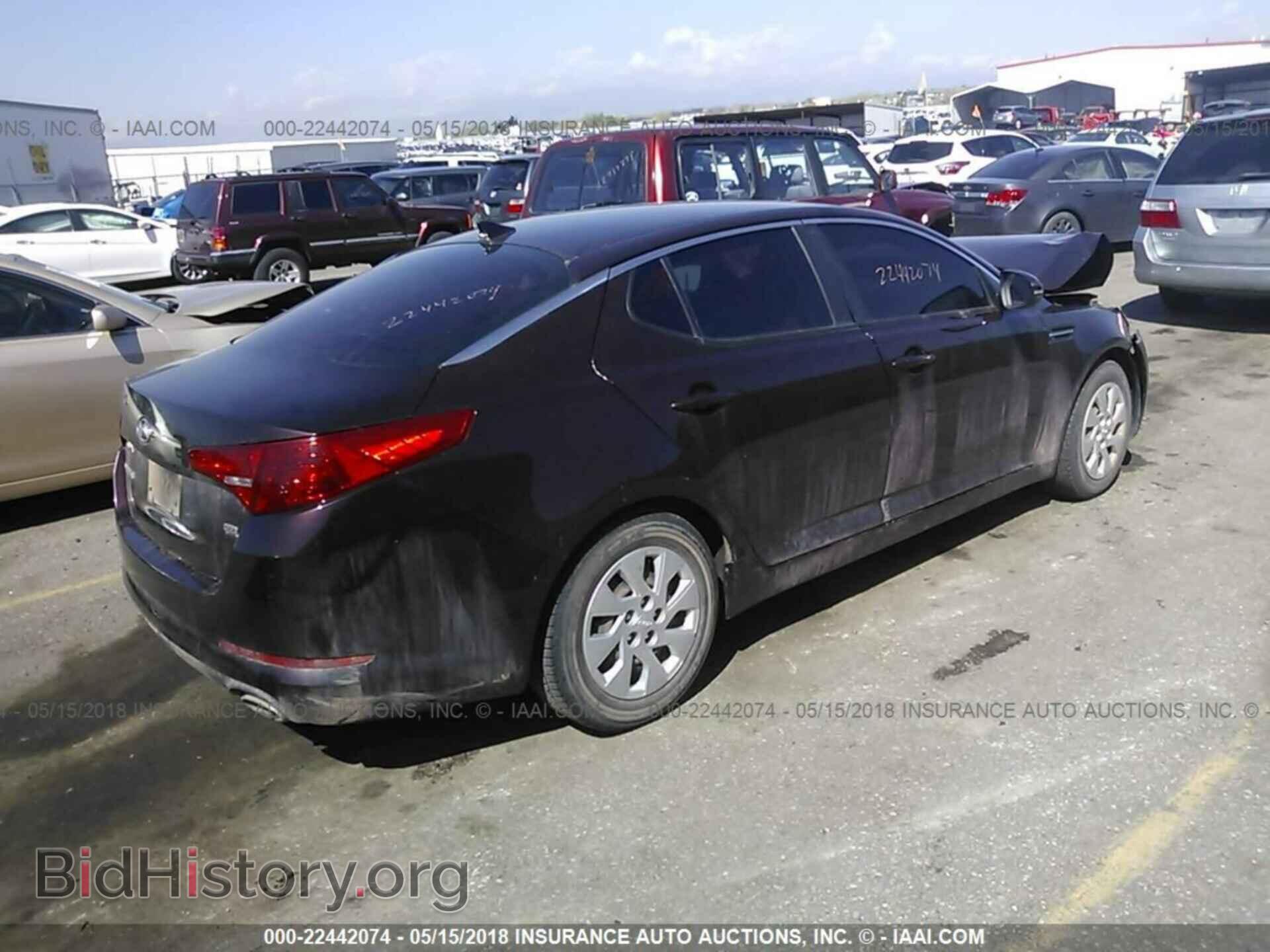 2011 Kia Optima - VIN: KNAGM4A71B5085956 - Фото 4