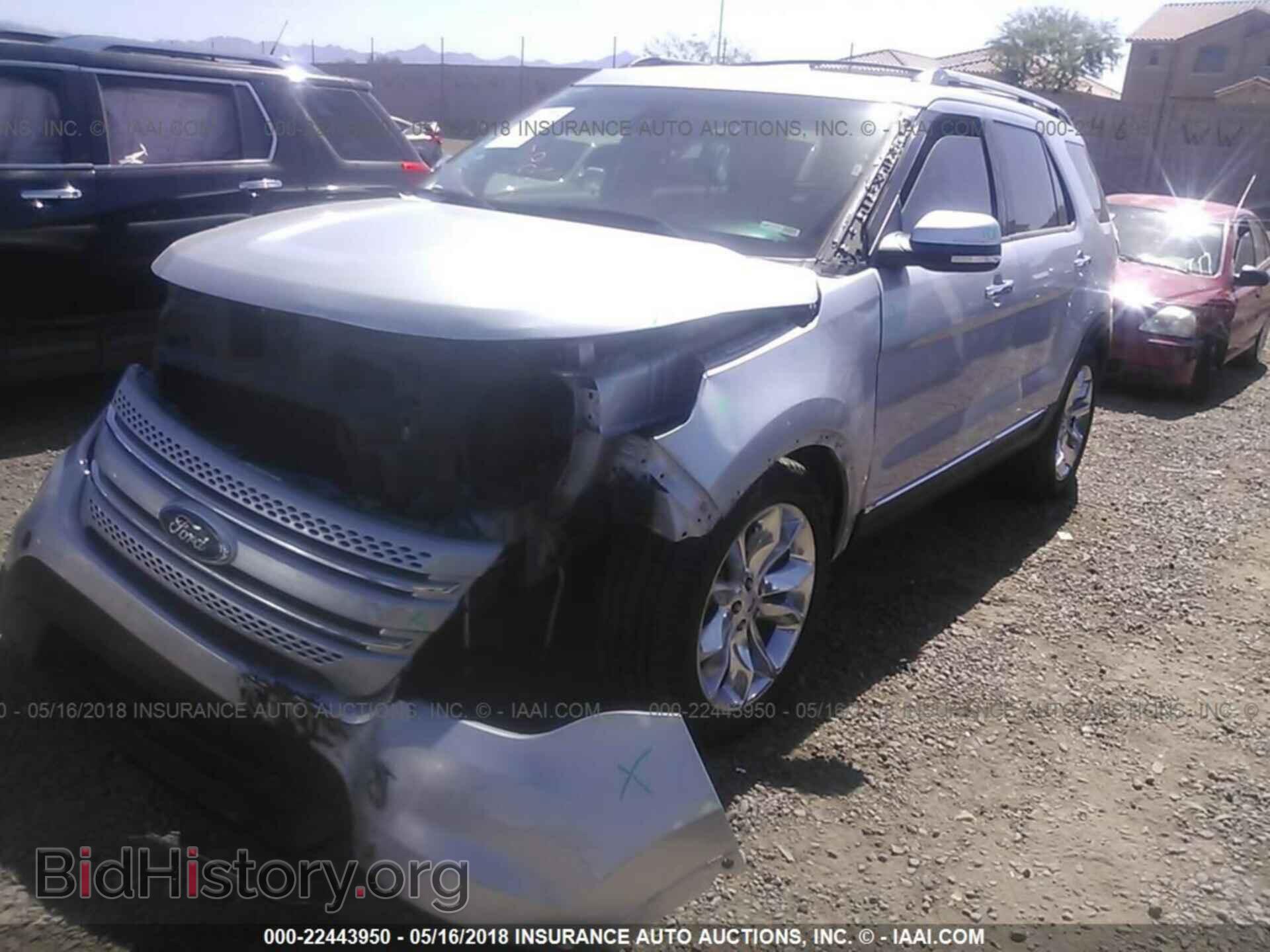 2014 Ford Explorer - VIN: 1FM5K8F85EGC01253 - Фото 2