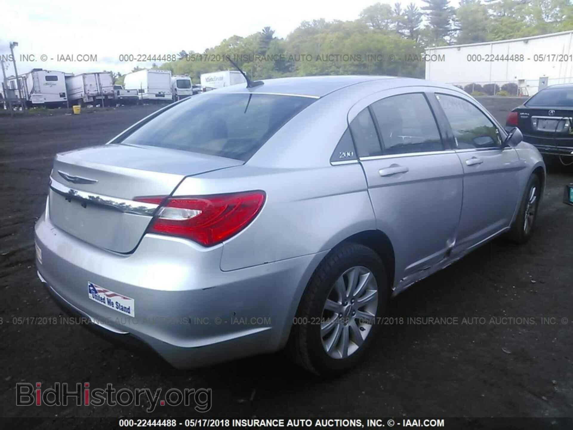 2012 CHRYSLER 200 - VIN: 1C3CCBBBXCN140406 - Фото 4
