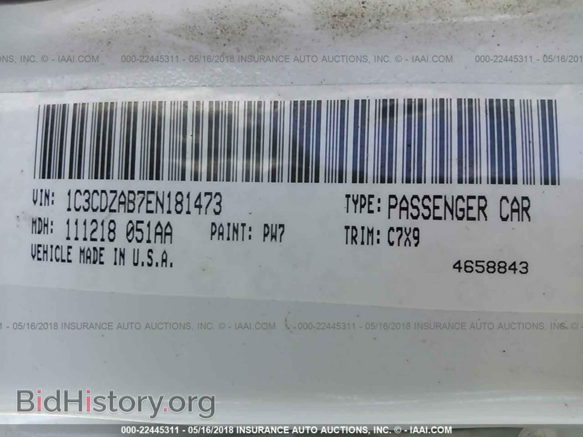 2014 Dodge Avenger - VIN: 1C3CDZAB7EN181473 - Photo 9