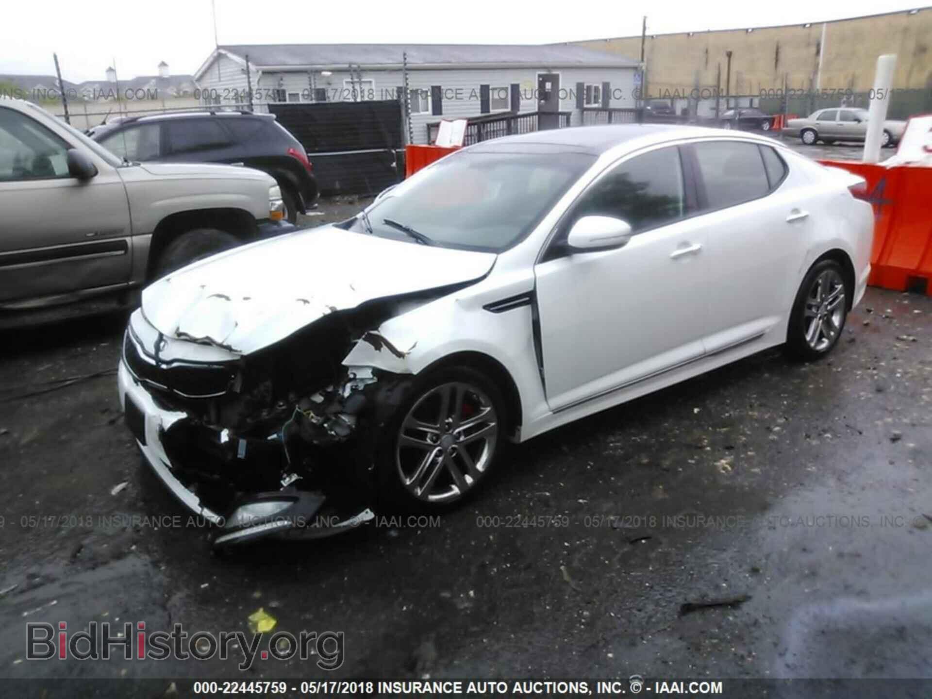 2013 Kia Optima - VIN: 5XXGR4A68DG204189 - Фото 2
