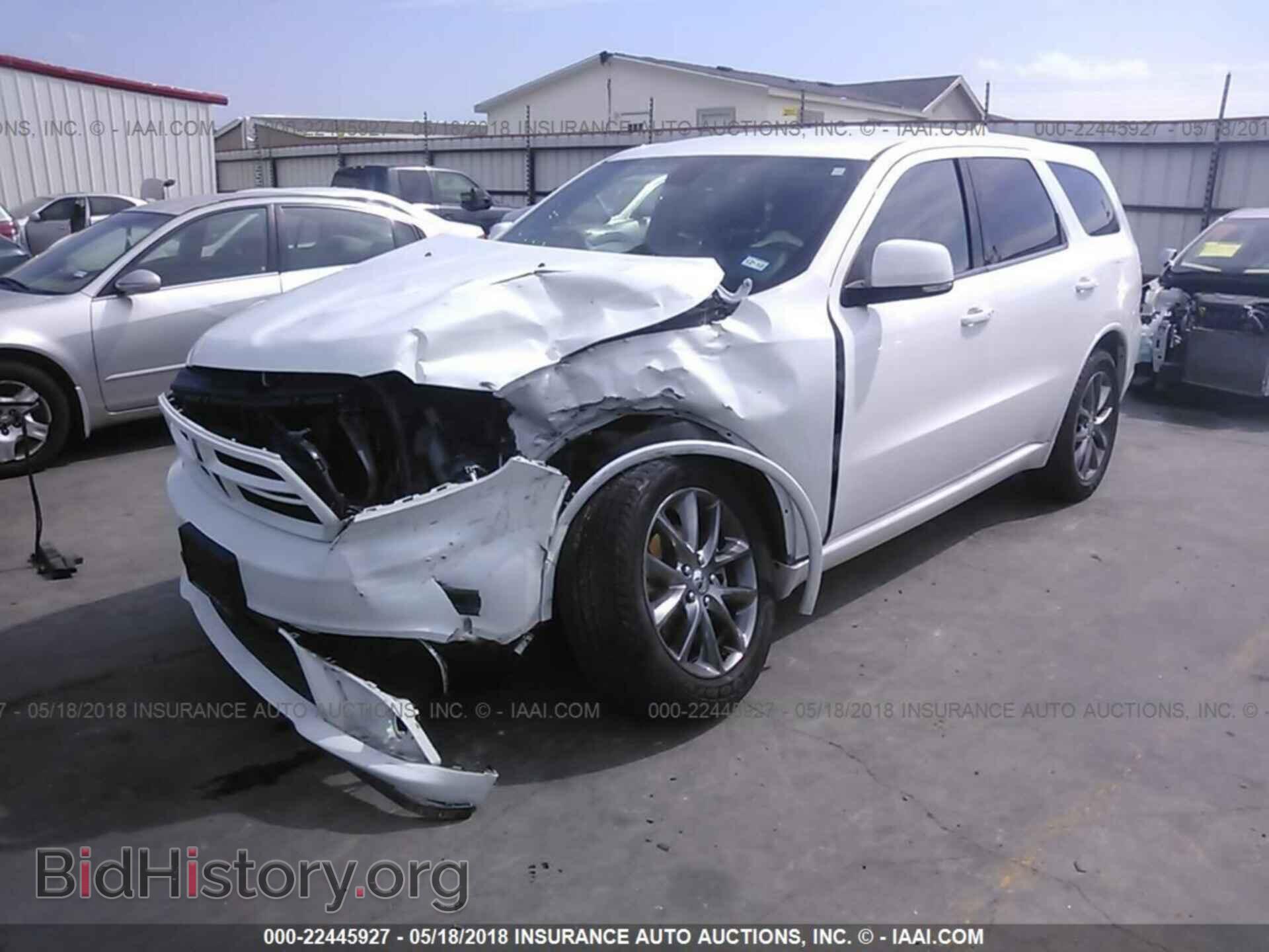 2014 Dodge Durango - VIN: 1C4SDHCT6EC594942 - Фото 2