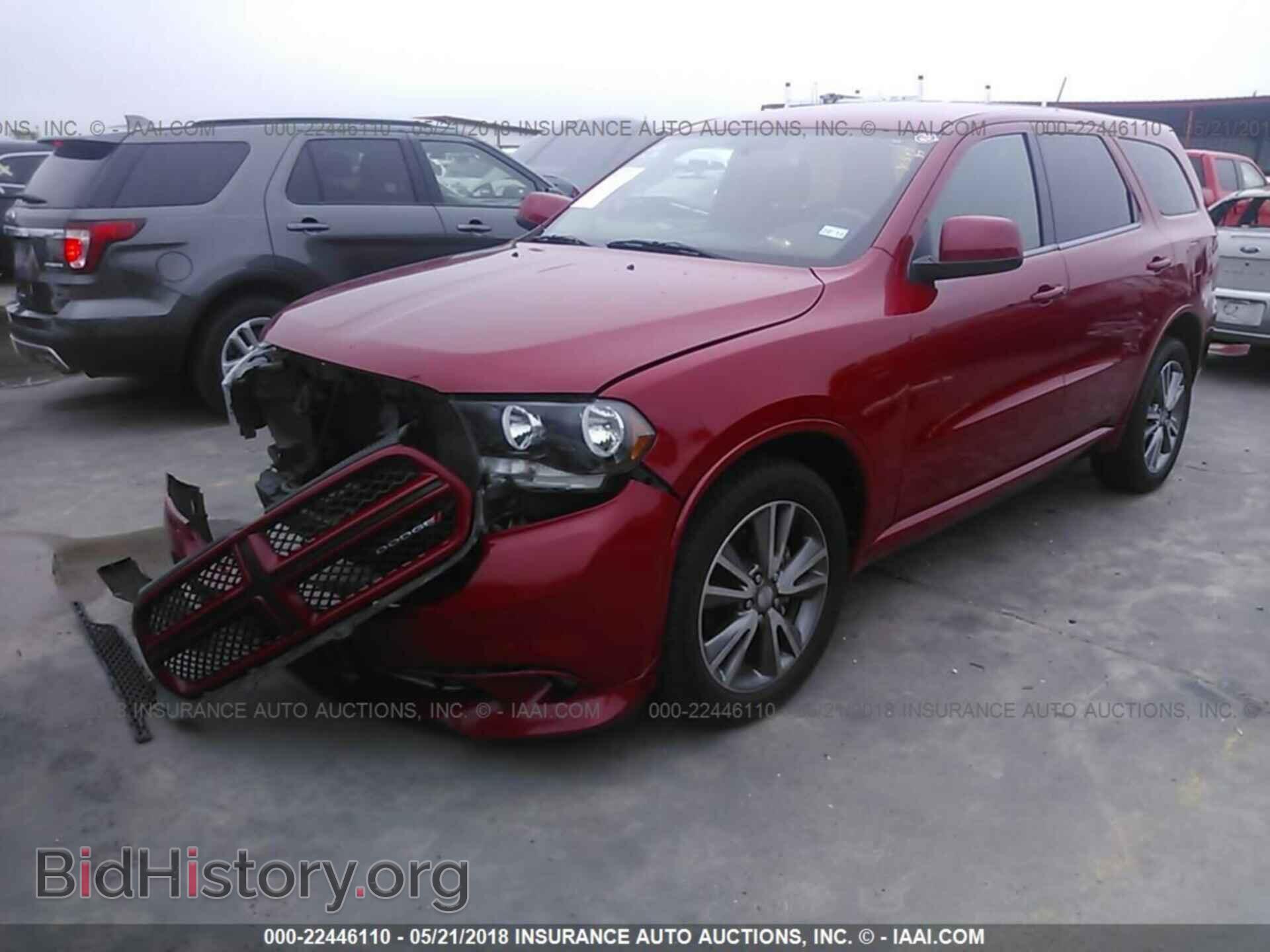 2013 Dodge Durango - VIN: 1C4RDHAG0DC659609 - Фото 2