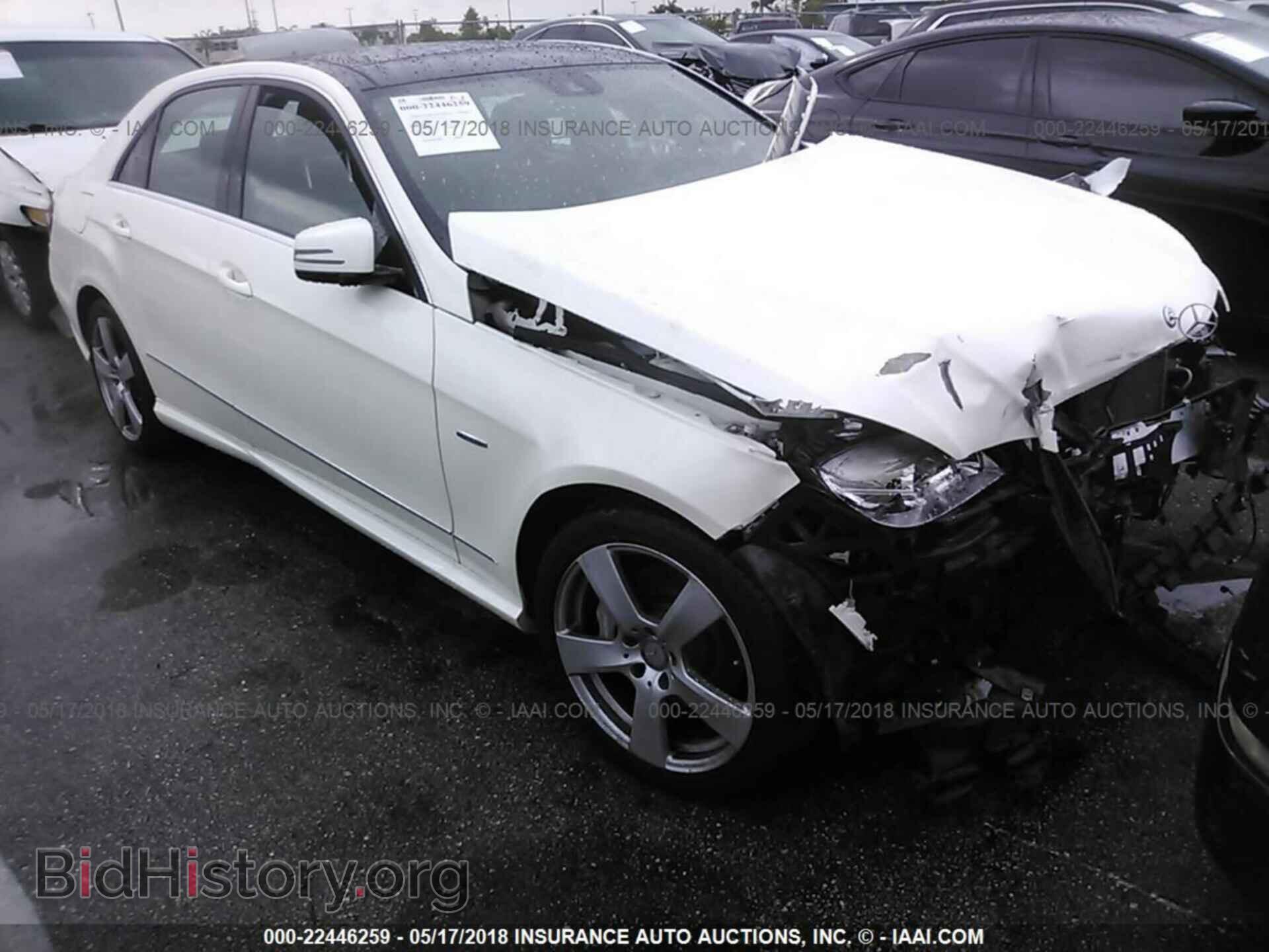 Photo WDDHF8JB7CA644177 - Mercedes-benz E 2012