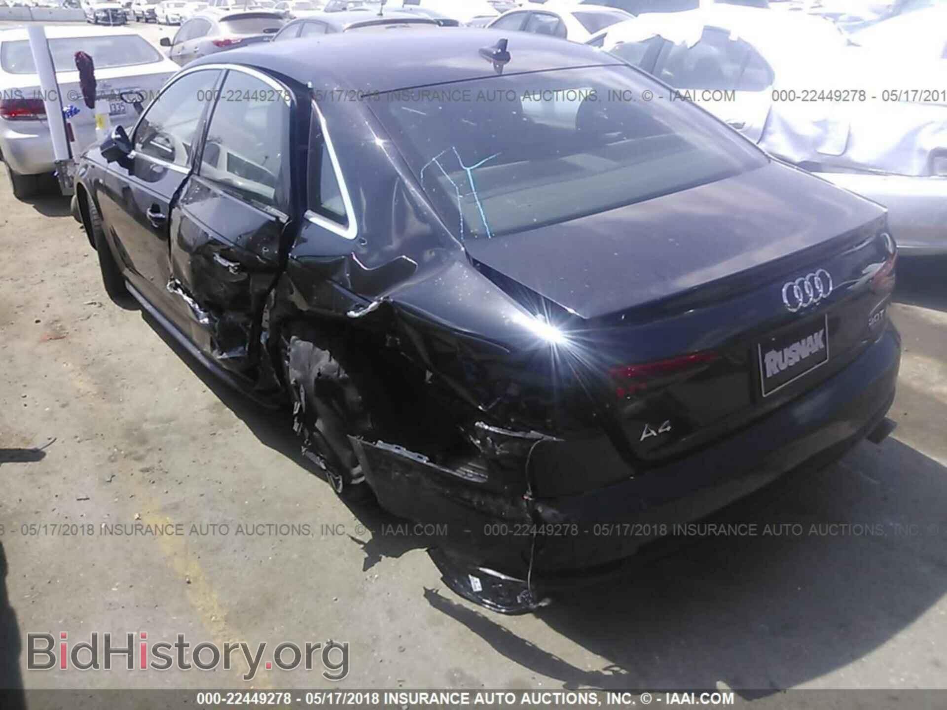 2017 Audi A4 - VIN: WAUENAF40HN059021 - Фото 3