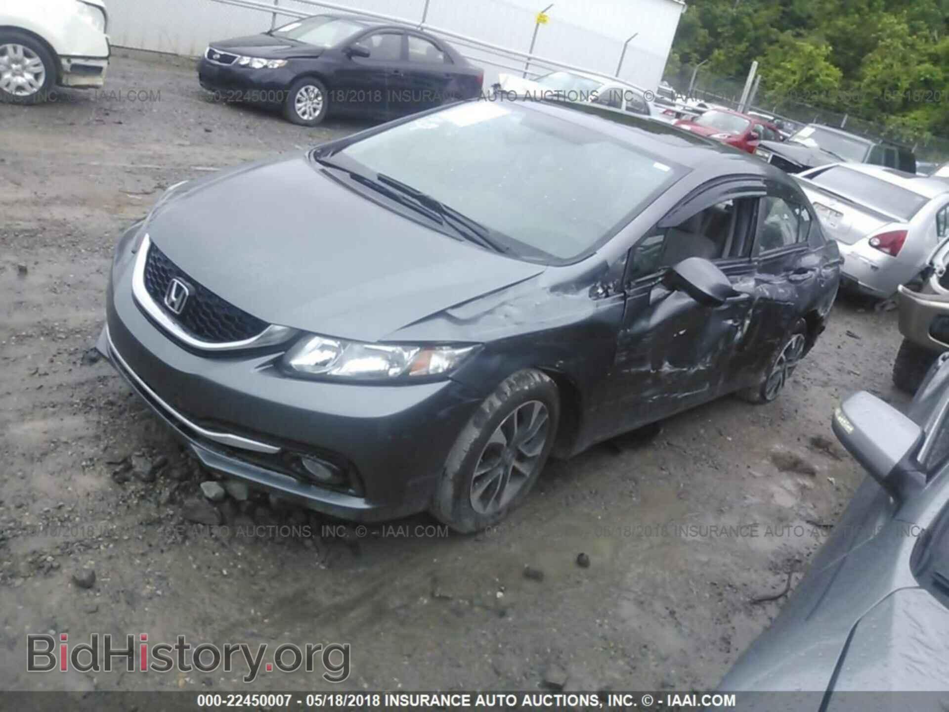 2013 Honda Civic - VIN: 19XFB2F90DE074750 - Фото 2